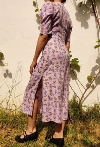 Patron de couture pour la robe midi des vacances d’été / PDF pour téléchargement immédiat/taille s-m-l-xl - image 5