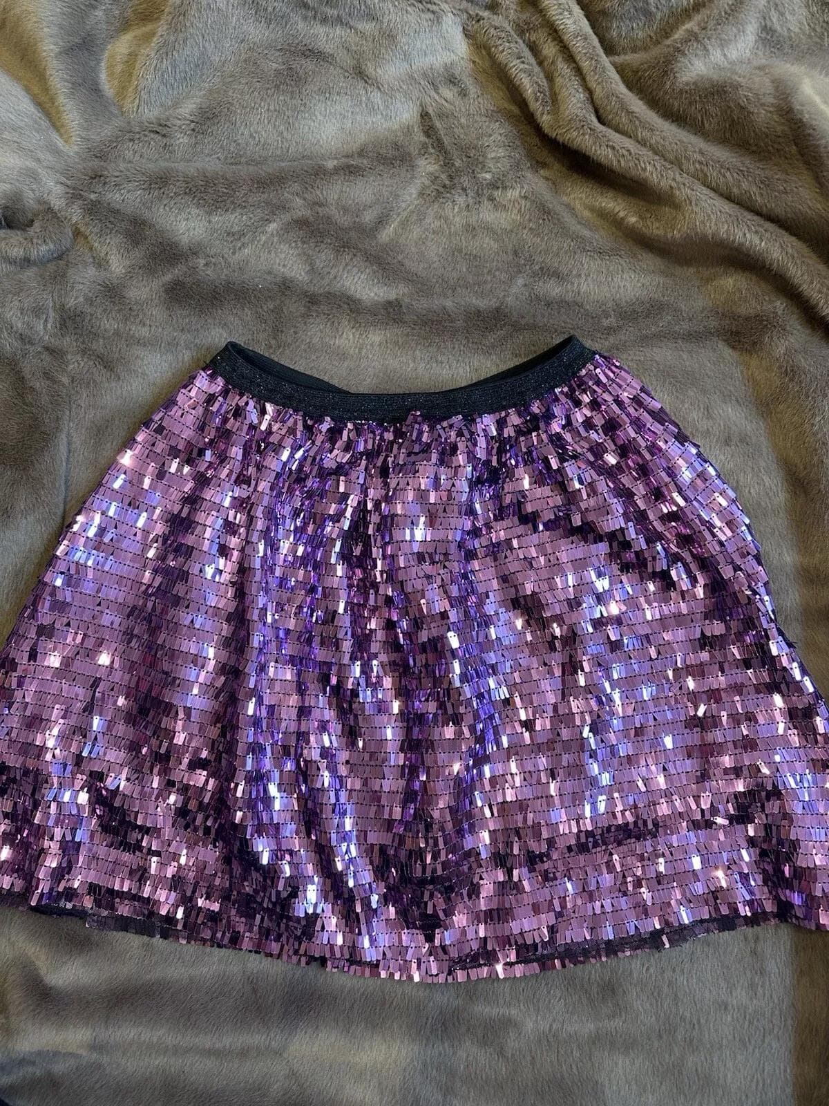 Patron de couture jupe à sequins –Jupe élastiquée avec doublure – Patron PDF A4 facile débutant – Couture fête ou soirée taille 6  à 14 ans - image 5