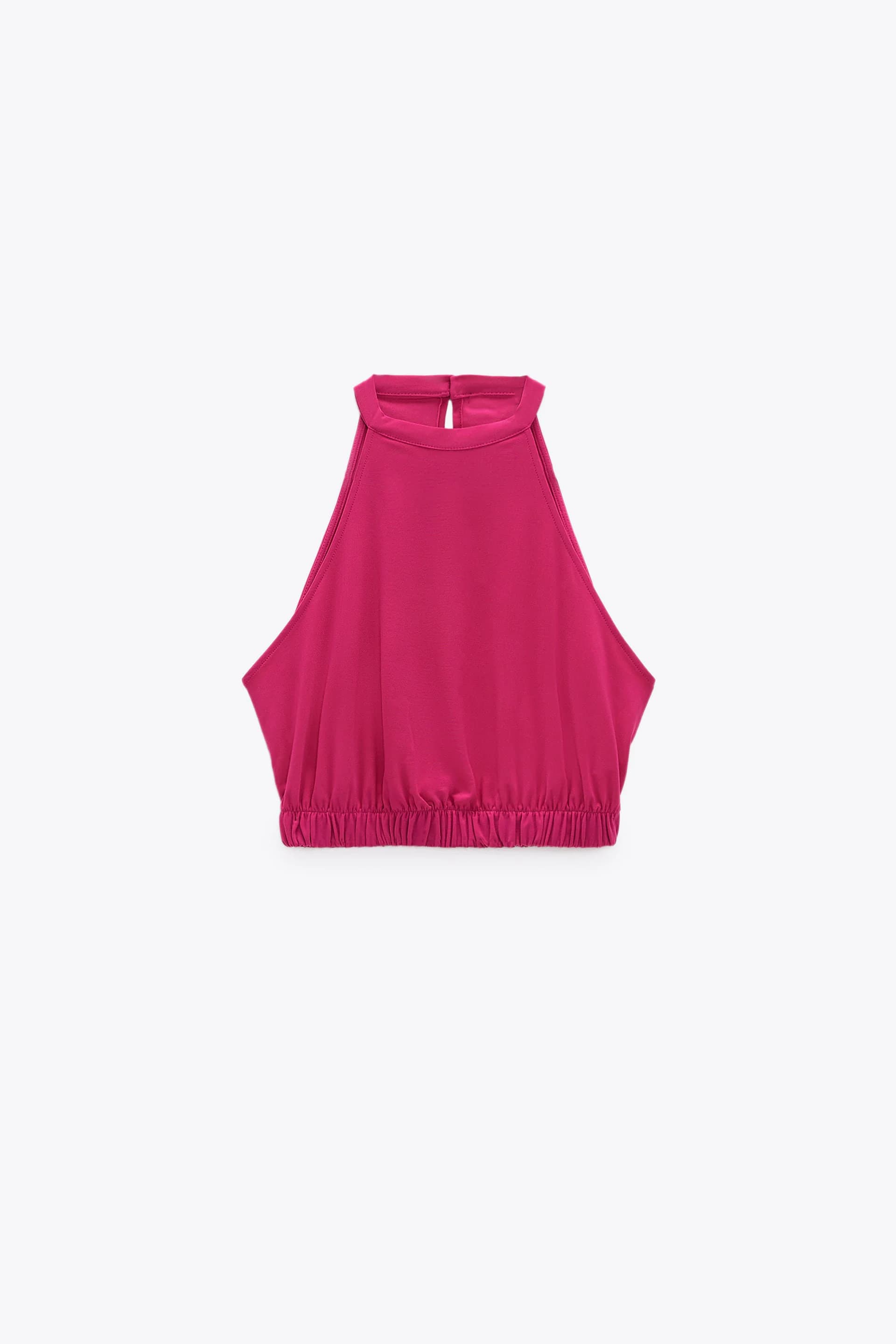 Halter Neck Crop Top | 4 sizes S-M-L-XL| Crew Neck Tank Top | PDF sewing pattern - image 2