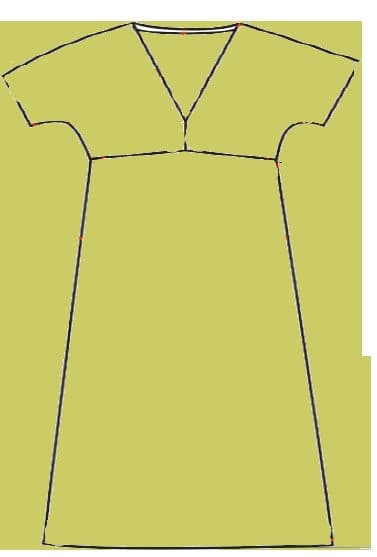 Pdf swing pattern  hindu kaftan / Caftan Drafting and Step By Step Couture Instructions / Maxi Dress Pattern Making / PDF Tutorial - image 4