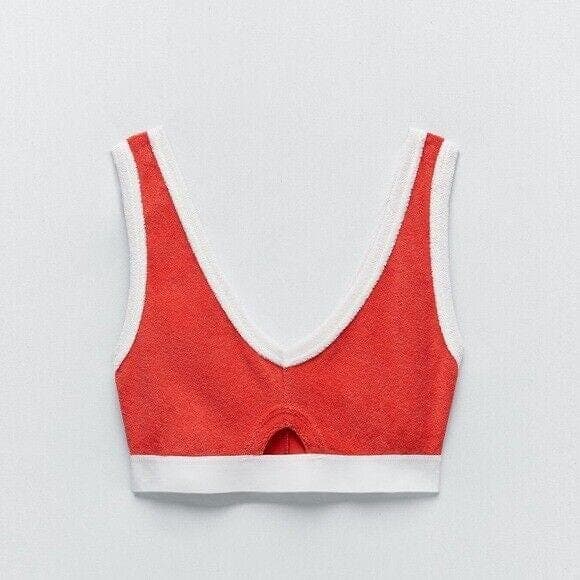 Patron de couture de soutien-gorge ,Haut de sport pour femmes ,Haut soutien-gorge en tissu éponge , PDF Numérique imprimable, tailles S à XL - image 5