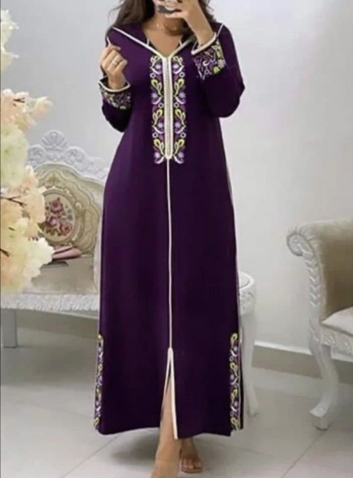 PDF swing pattern-Djellabas Marocaines - Muslim dress,caftan Ramadan,islamic clothing for women, 6 Printable Sizes S--XXXL - image 5