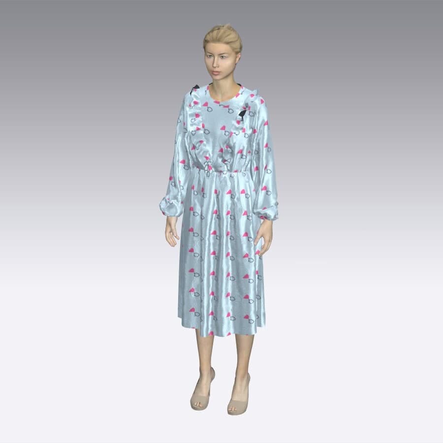 Patron de couture robe femme Pdf/ une robe Maxi Circle Skirt sizes S-M-L/robe d'été - image 4