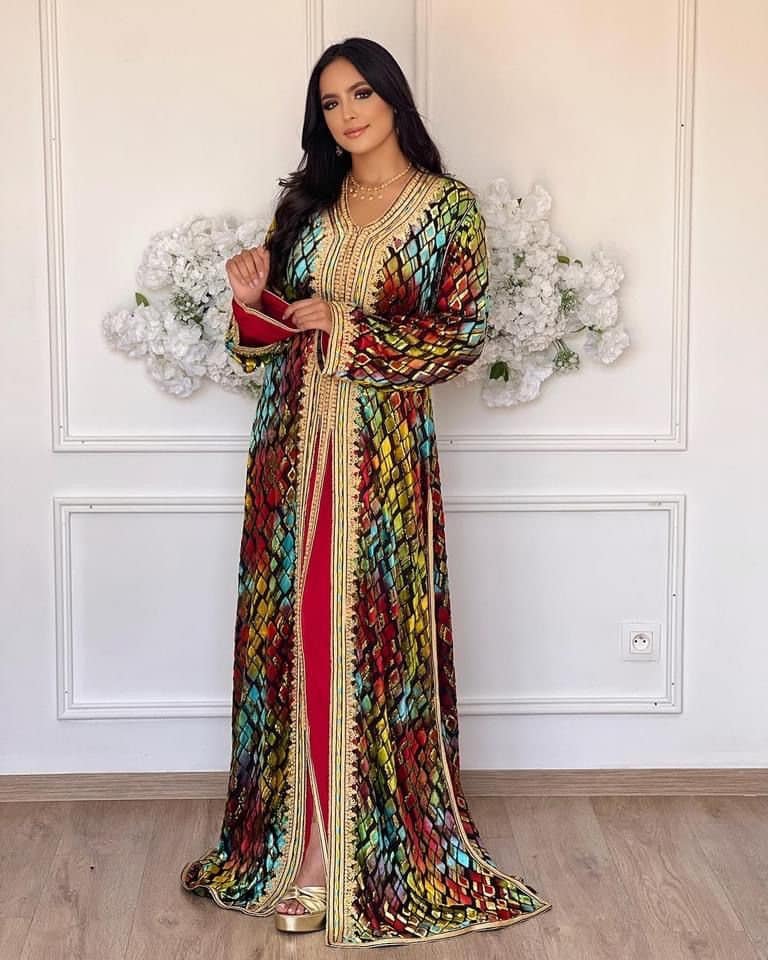 PDF swing pattern TAKCHITA Marocaines - Muslim dress,caftan clothing for women, 6 Printable Sizes S--XXXL-pdf A4-pdf A0 - image 5