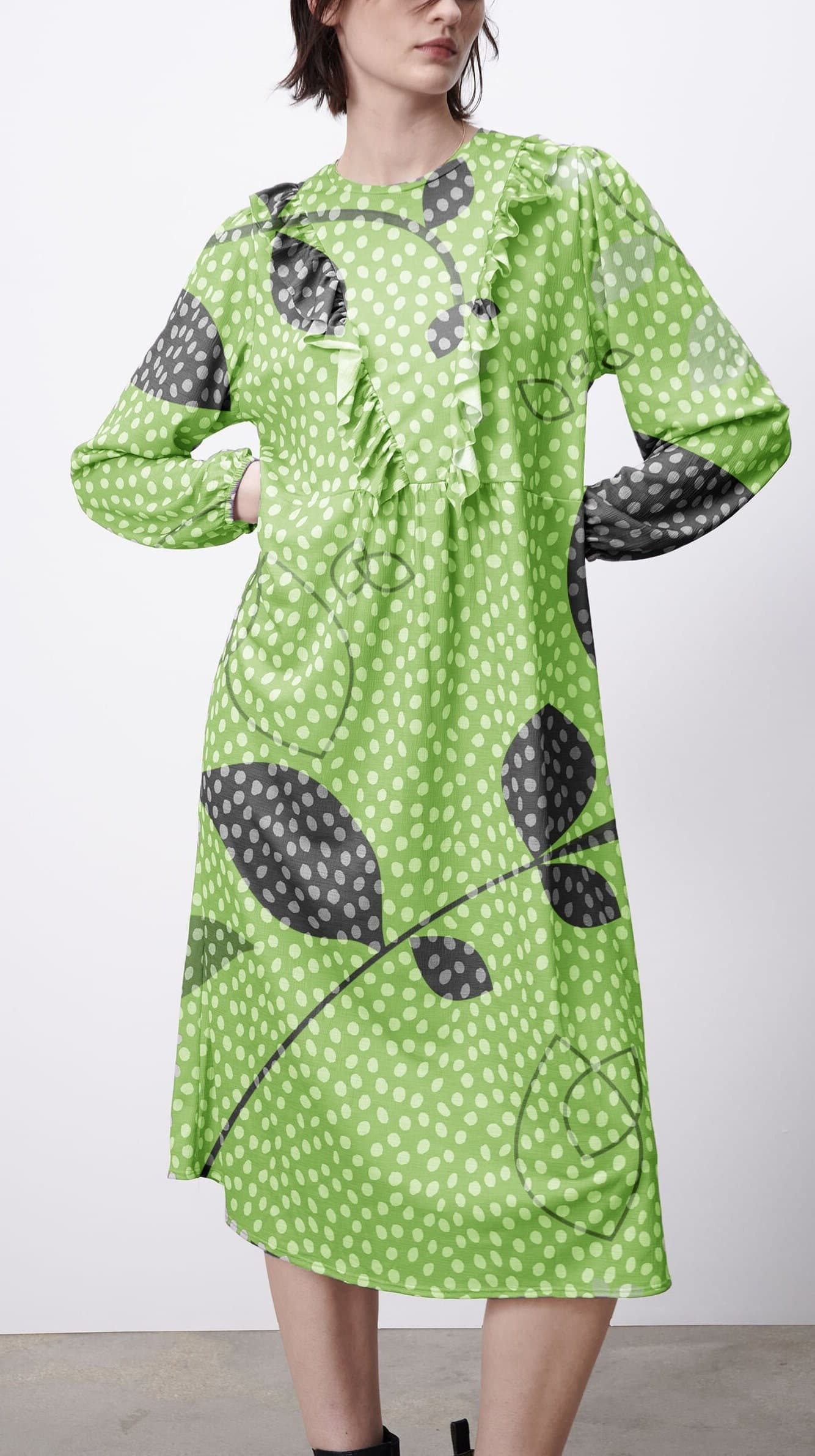 Patron de couture robe femme Pdf/ une robe Maxi Circle Skirt sizes S-M-L/robe d'été - image 3