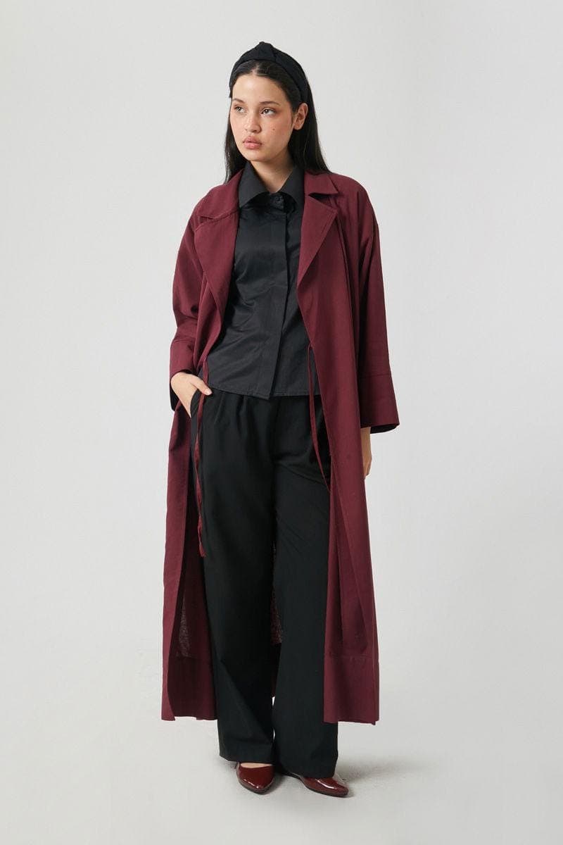Patron de couture pour robe portefeuille drapée – PDF A4/A0 – Robe oversize à manches longues – Modèle drapé élégant – Tailles XS à L - image 4