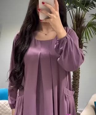 Patron de couture Abaya  avec poche Pdf  A4-A0| Robe Aline|Modèles de vêtements nationaux arabes/Niqab /tailles xs--xl/mode musulmane, hijab - image 5