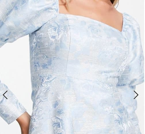 princess corset dress with long sleeve Sewing Pattern in pdf format//Loriana Puff sleeve mini dress  //sizes 4----16 UK - image 5