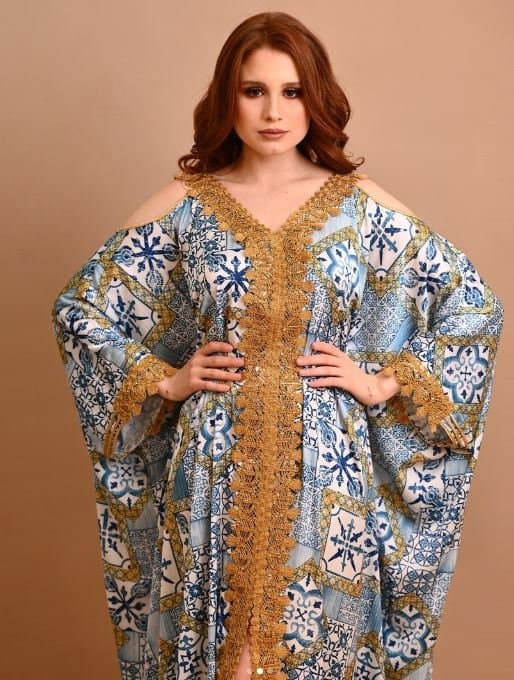 PDF swing pattern-KAFTAN Collection  Morocco/ women's lounge dress /Traditional/Download withPDF  Printable Sizes M standard - image 3