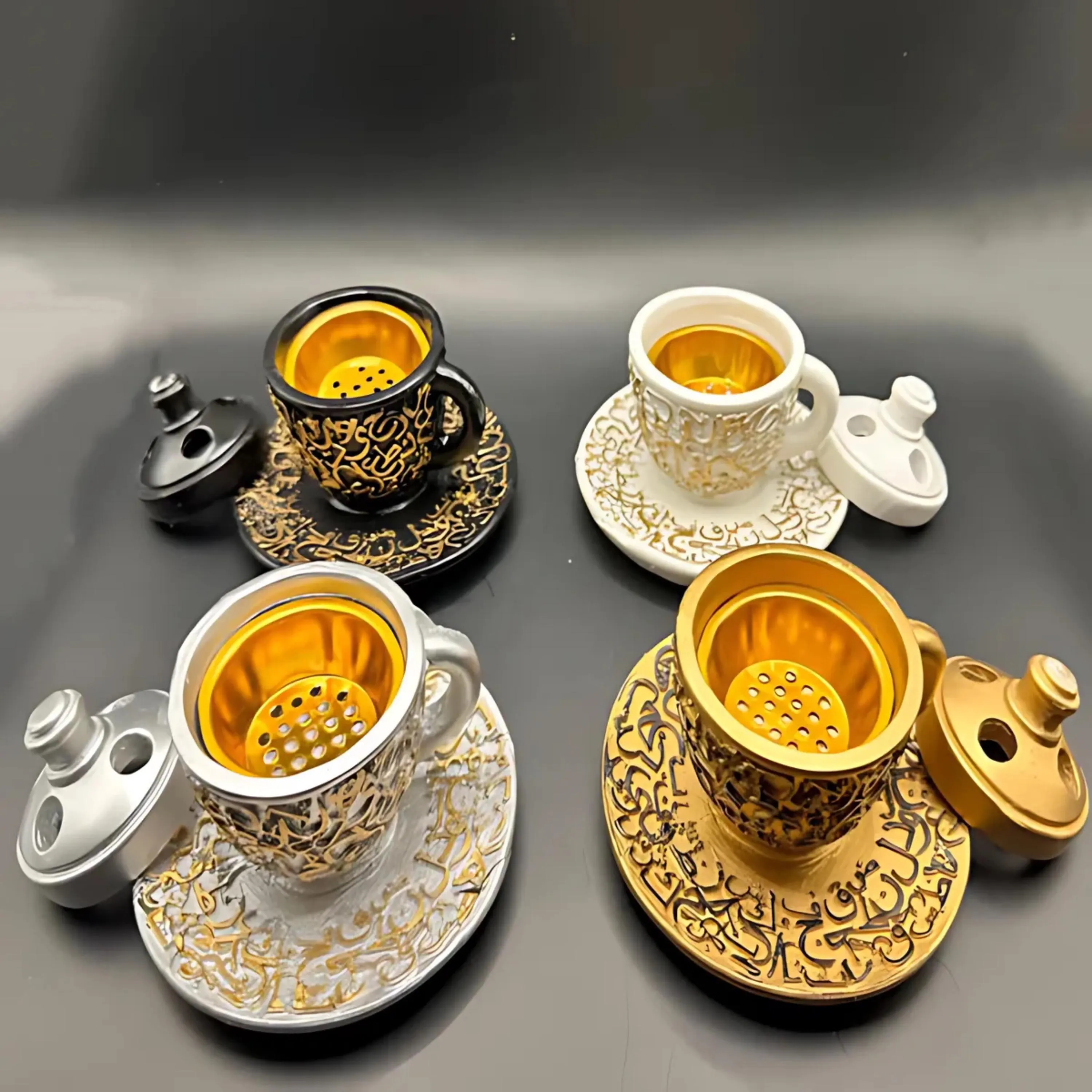 Teapot Shaped Incense Burners – Unique Aromatherapy Decor | Decorative Teapot Incense Holder | Handcrafted Aromatic Home Accessory