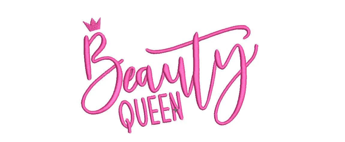 Beauty queen Embroidery design, Queen Embroidery Machine, Girl Embroidery Pattern, Kids Embroidery Design, Instant Download.