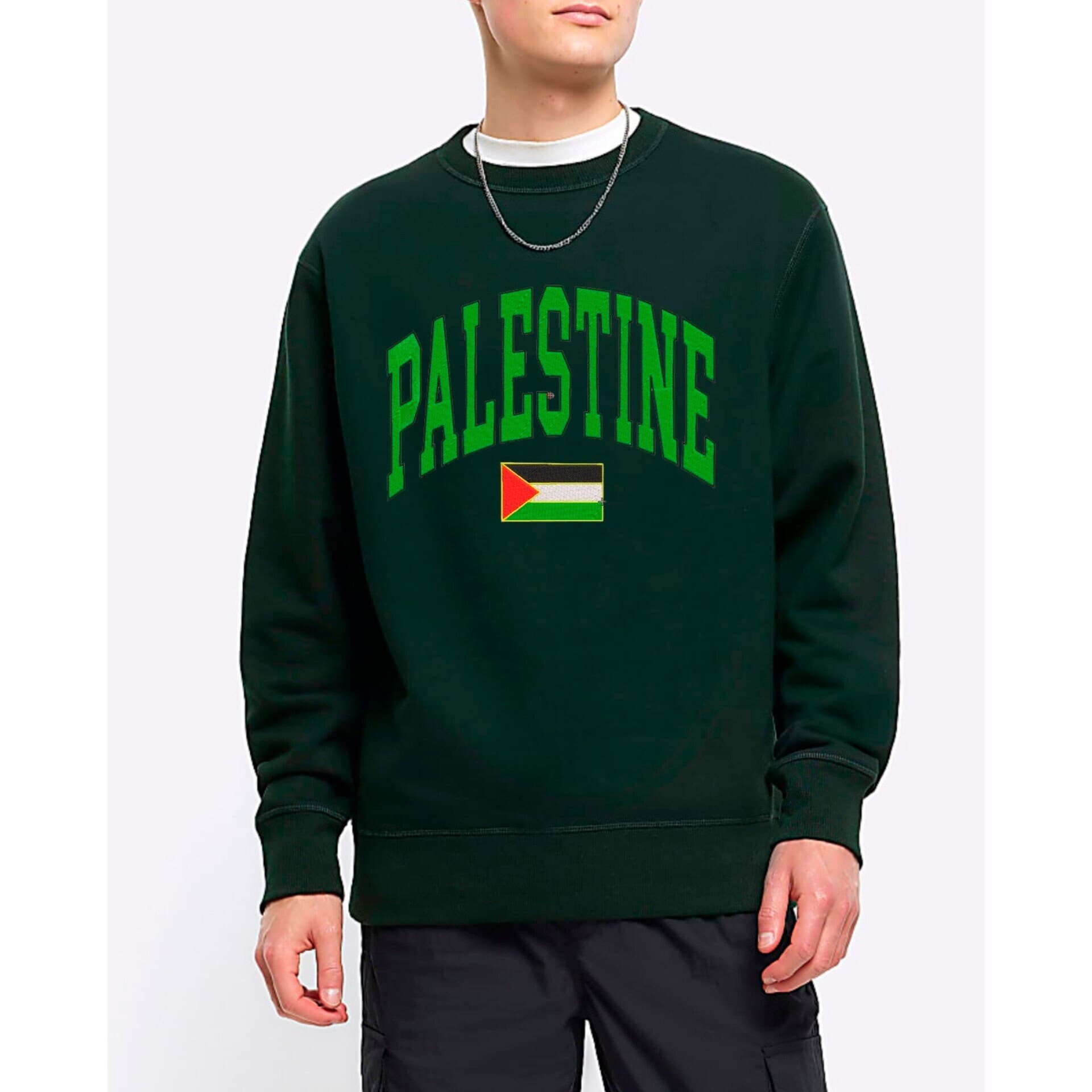 Palestine Embroidery Design, Palestine With Flag Embroidery Design, Palestina Authority Falg Embroidery Machine, Arabic Embroidery Design.