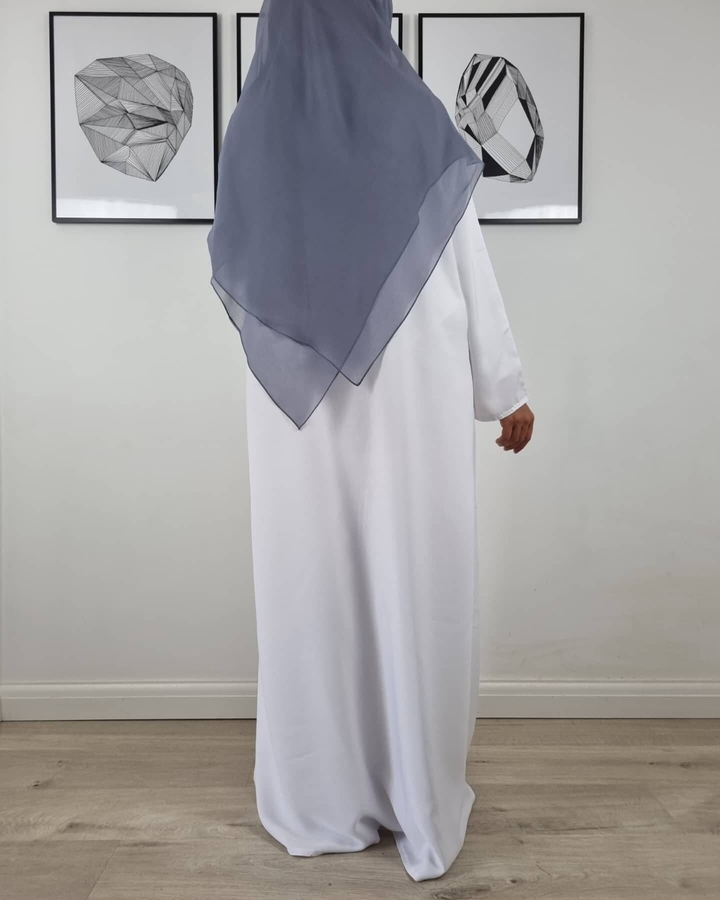 Nida Casual Inner Abaya/ full sleeves Under Dress Slip dress - image 3