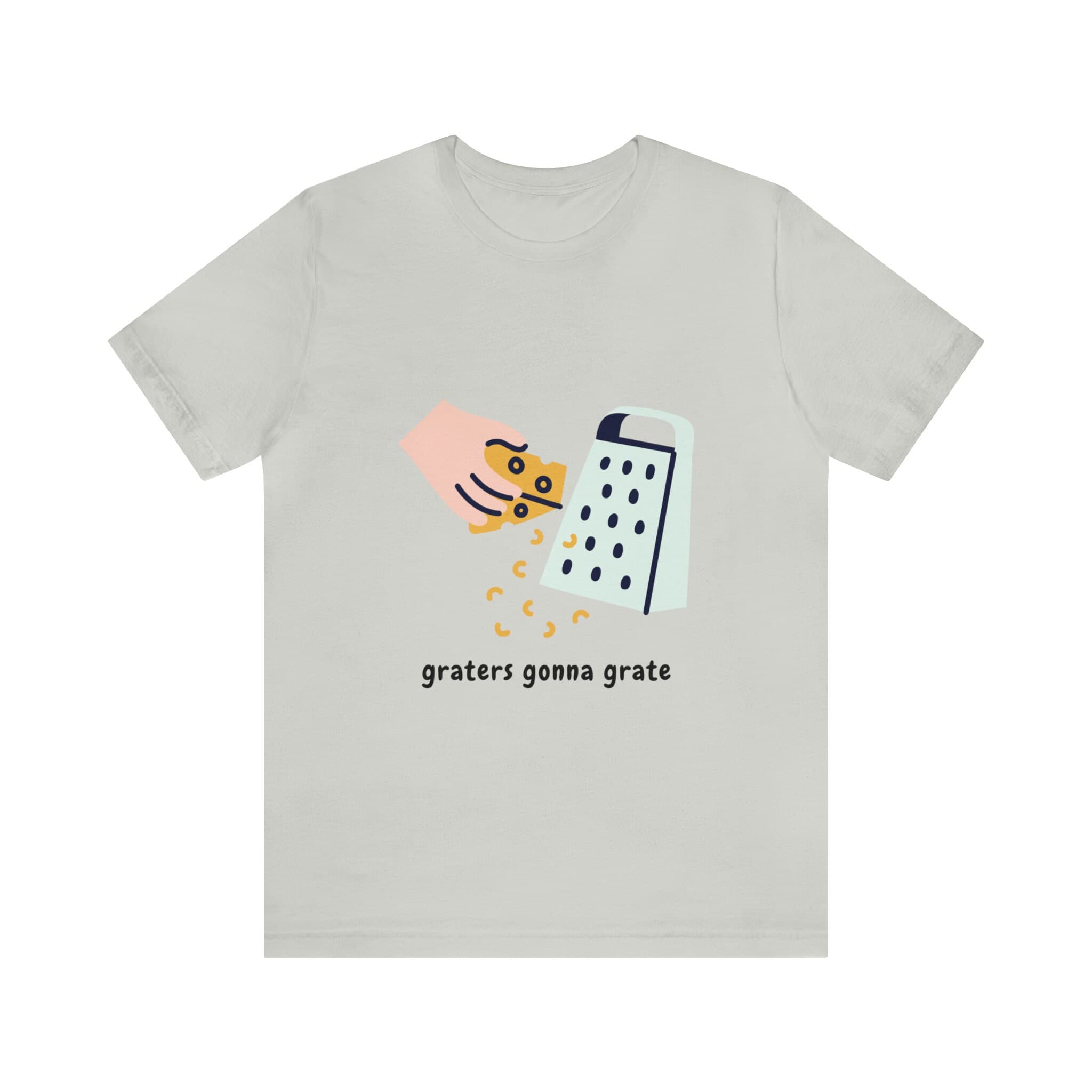 Graters Gonna Grate, Funny Kitchen Art Print, Humorous Gift for Chefs, Playful Home Décor, Unique Gift Idea