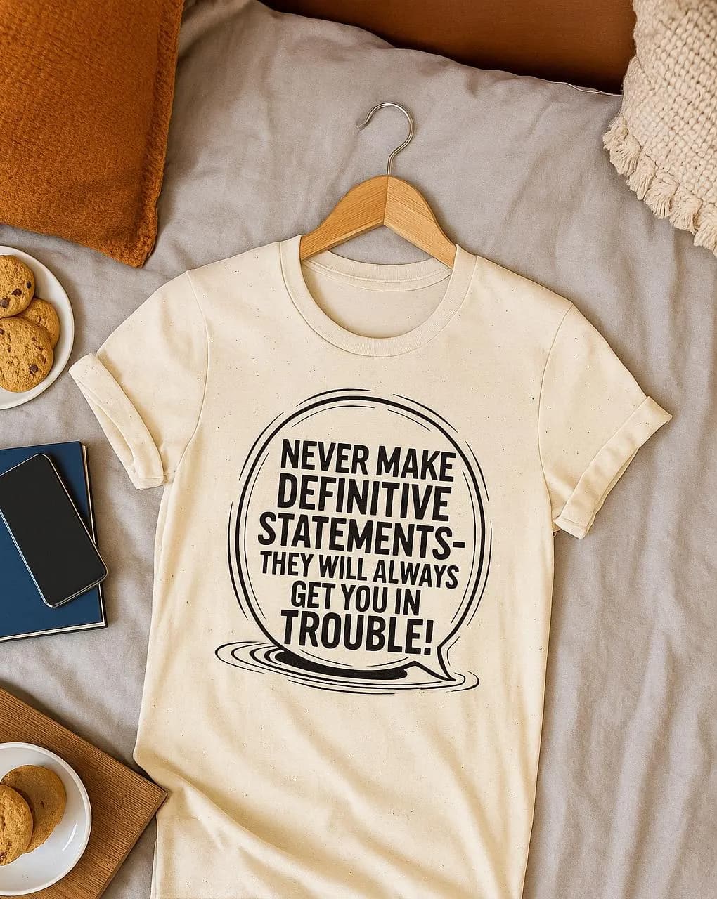 Humorous Quote T-Shirt: Unisex Softstyle Tee for Casual Wear