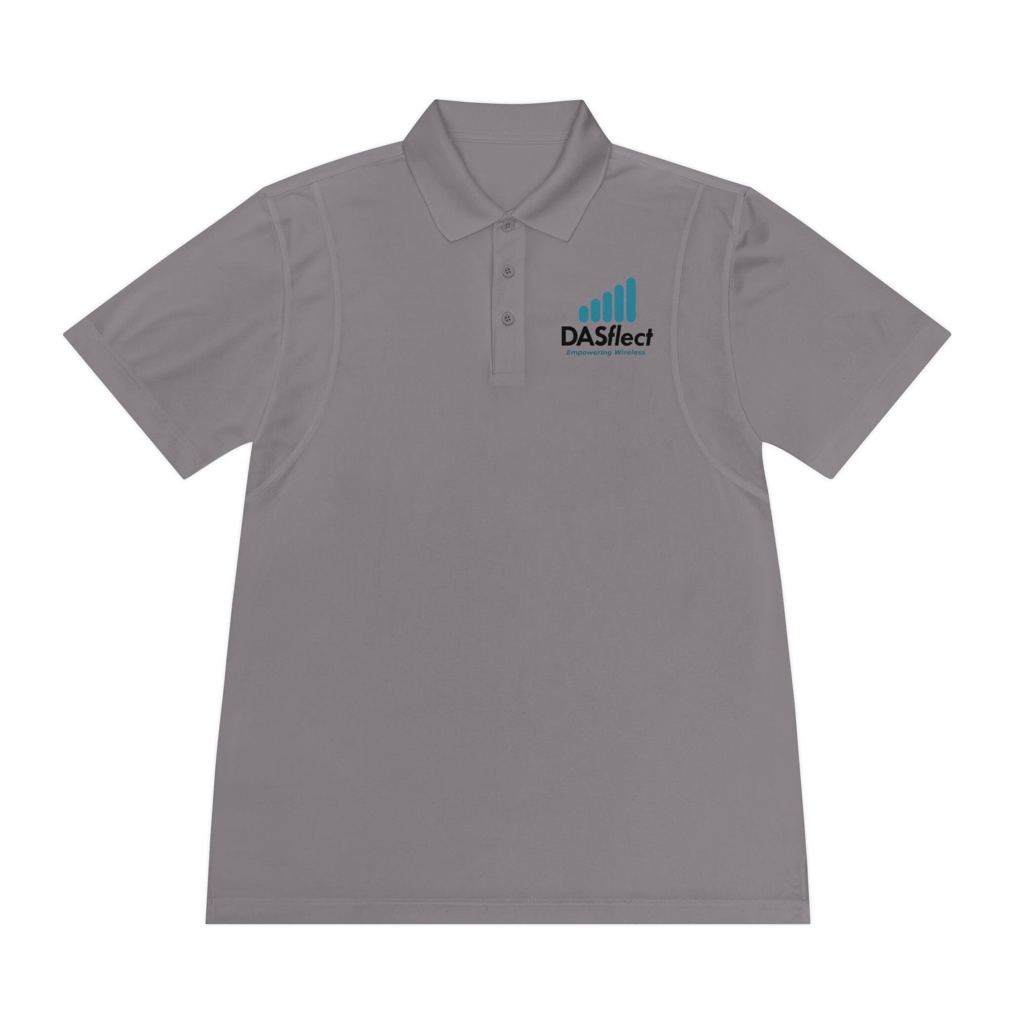 DASflect Men's Moisture-Wicking Sport Polo Shirt - DASflect Logo - image 5
