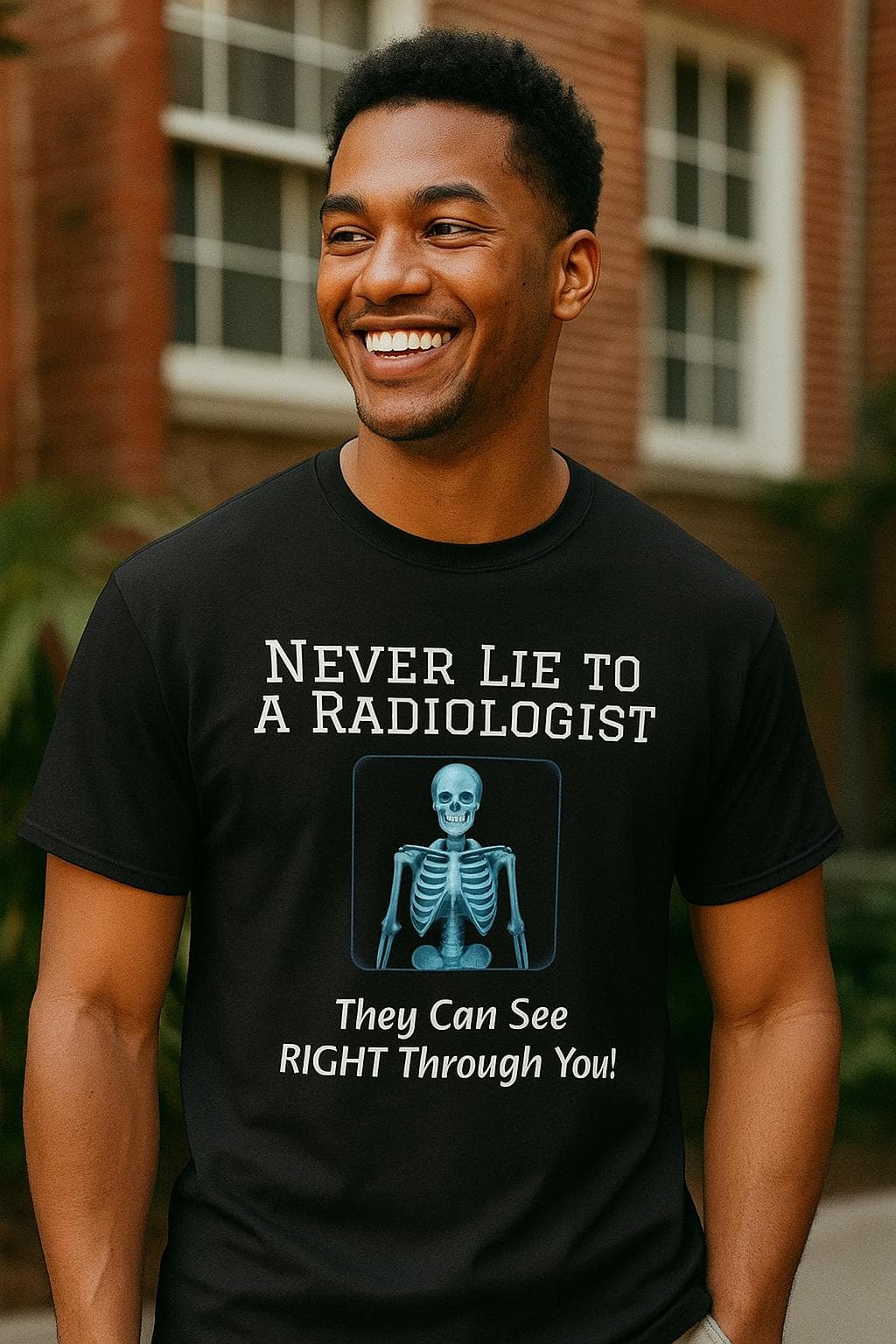Radiologist Halloween T-Shirt: Spooky Season Unisex Tee