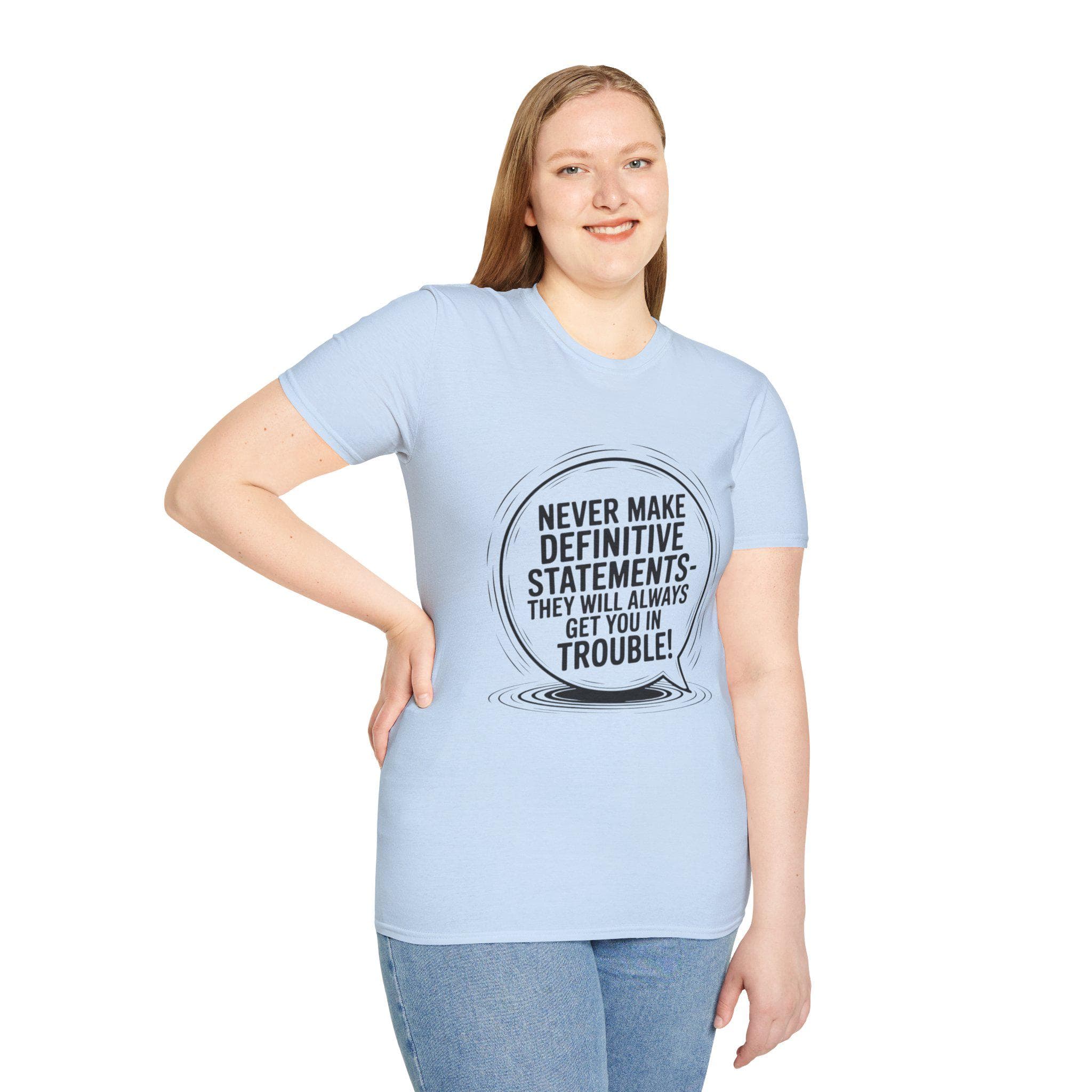 Humorous Quote T-Shirt: Unisex Softstyle Tee for Casual Wear - image 5