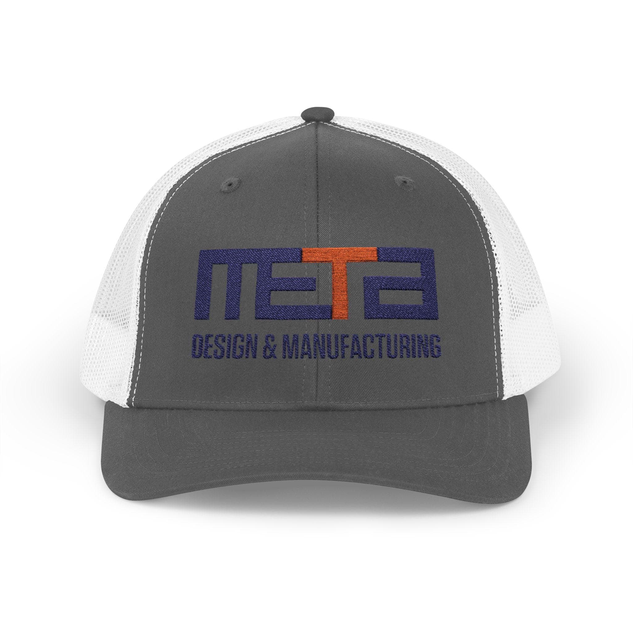 Meta Design Snapback Trucker Hat: Unisex Outdoor Cap