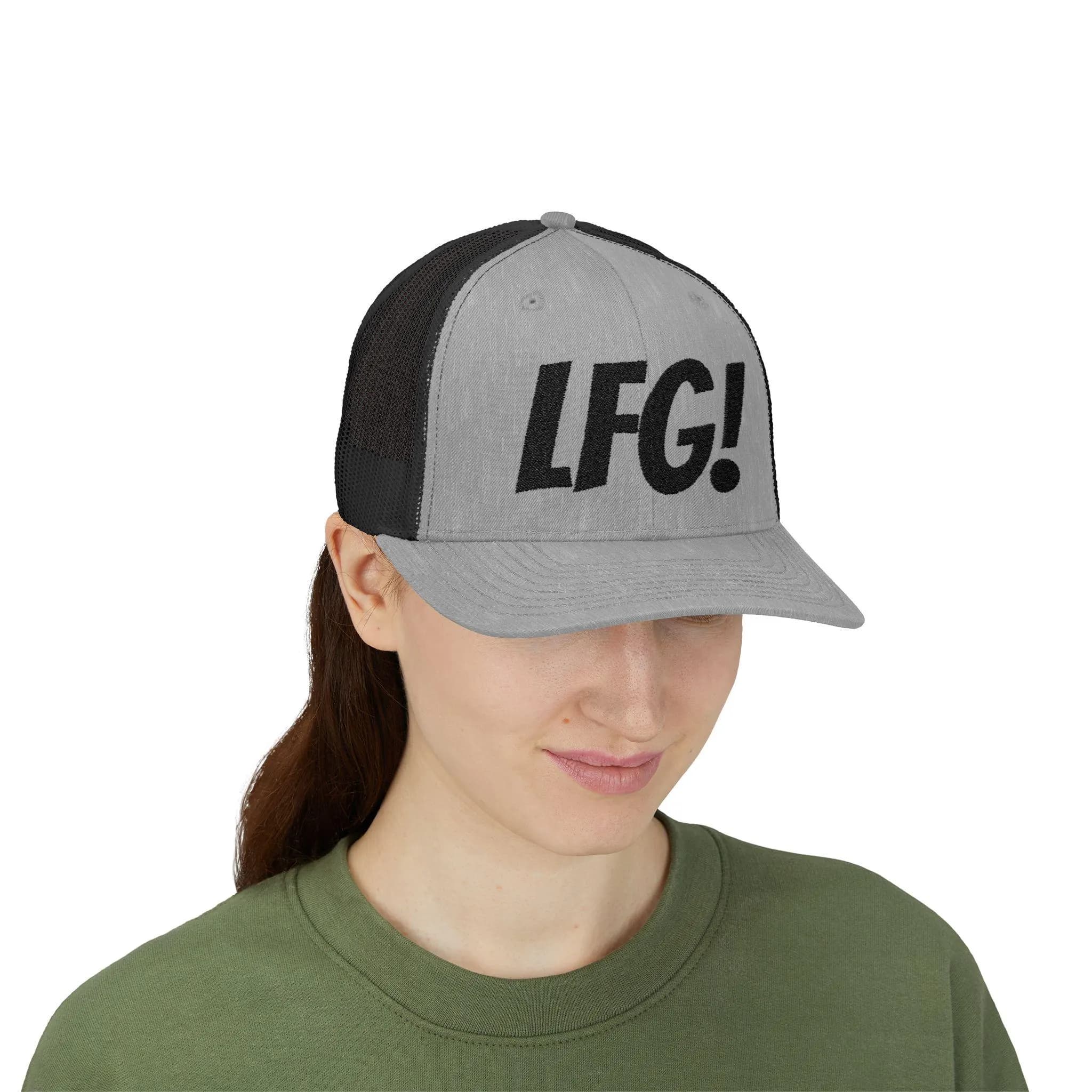 LFG! Snapback Trucker Cap: Unisex Outdoor Sports Hat - image 5