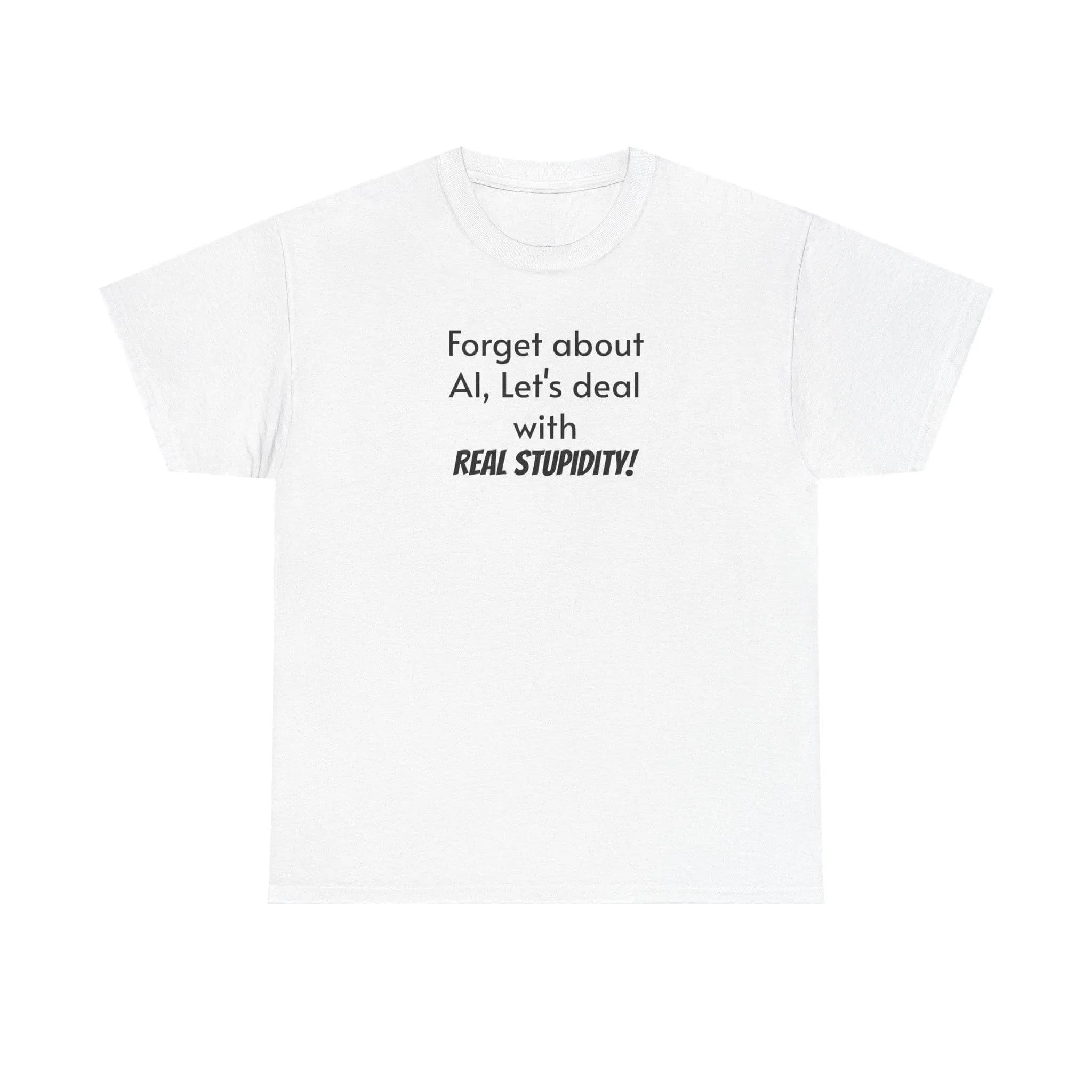 Humorous Unisex Heavy Cotton Tee: Casual Comfort, Sarcastic Gift
