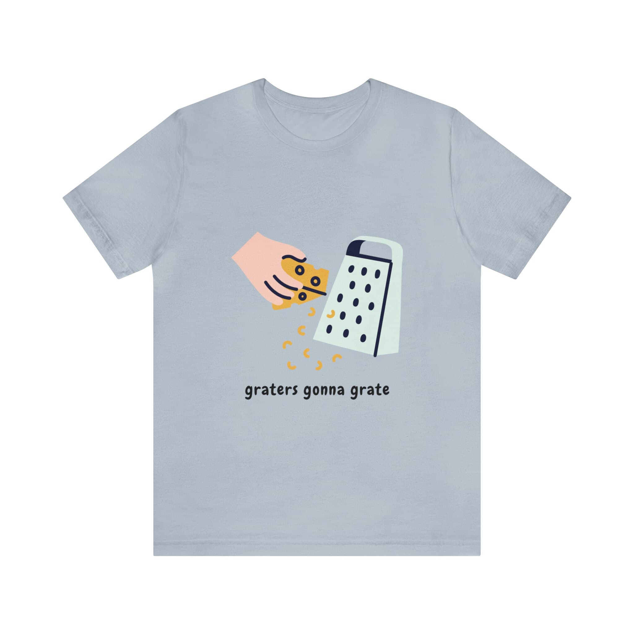 Graters Gonna Grate, Funny Kitchen Art Print, Humorous Gift for Chefs, Playful Home Décor, Unique Gift Idea - image 4