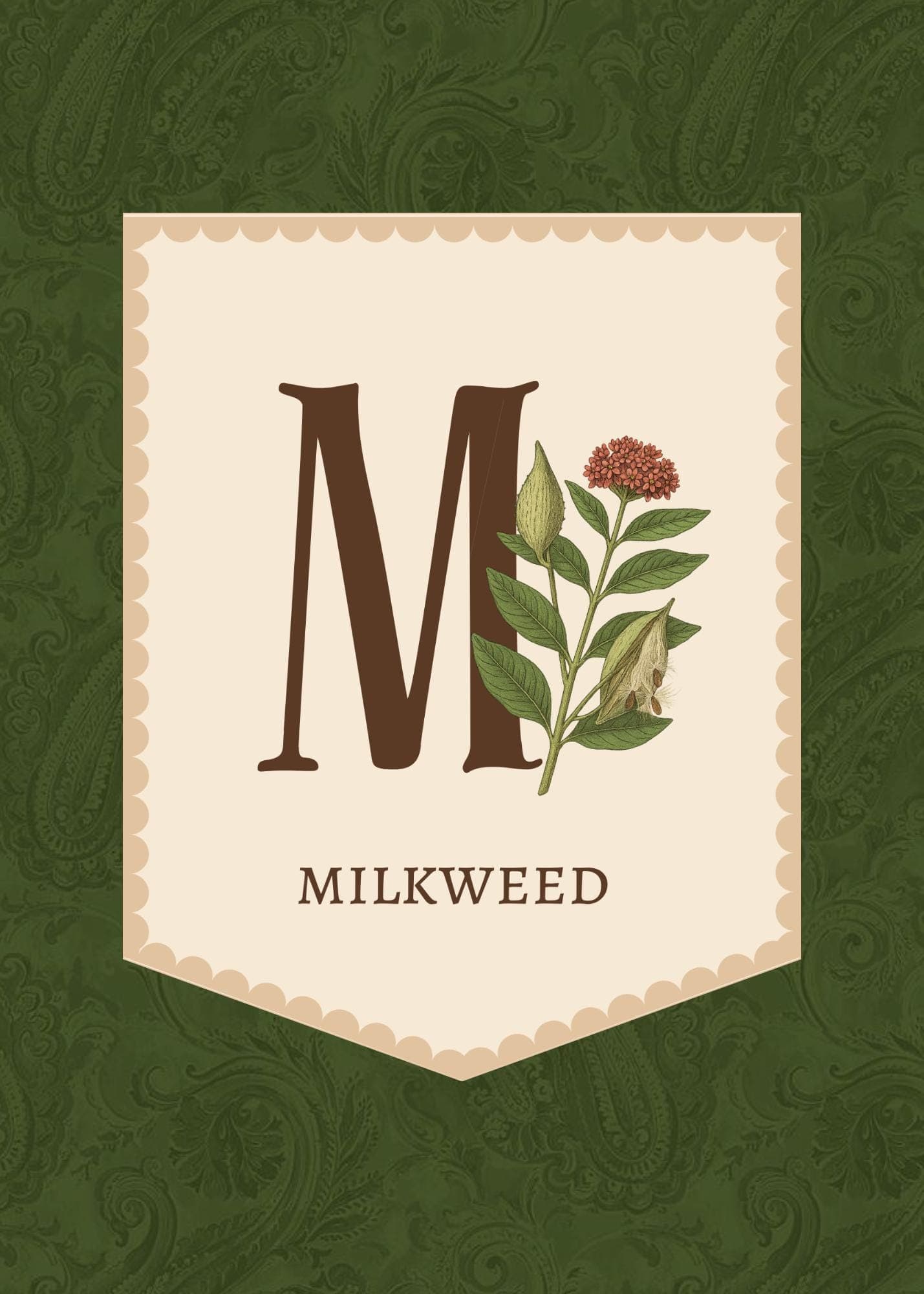 Cottagecore Wildflower Alphabet Banner: Classroom Printable (A-Z) - image 4