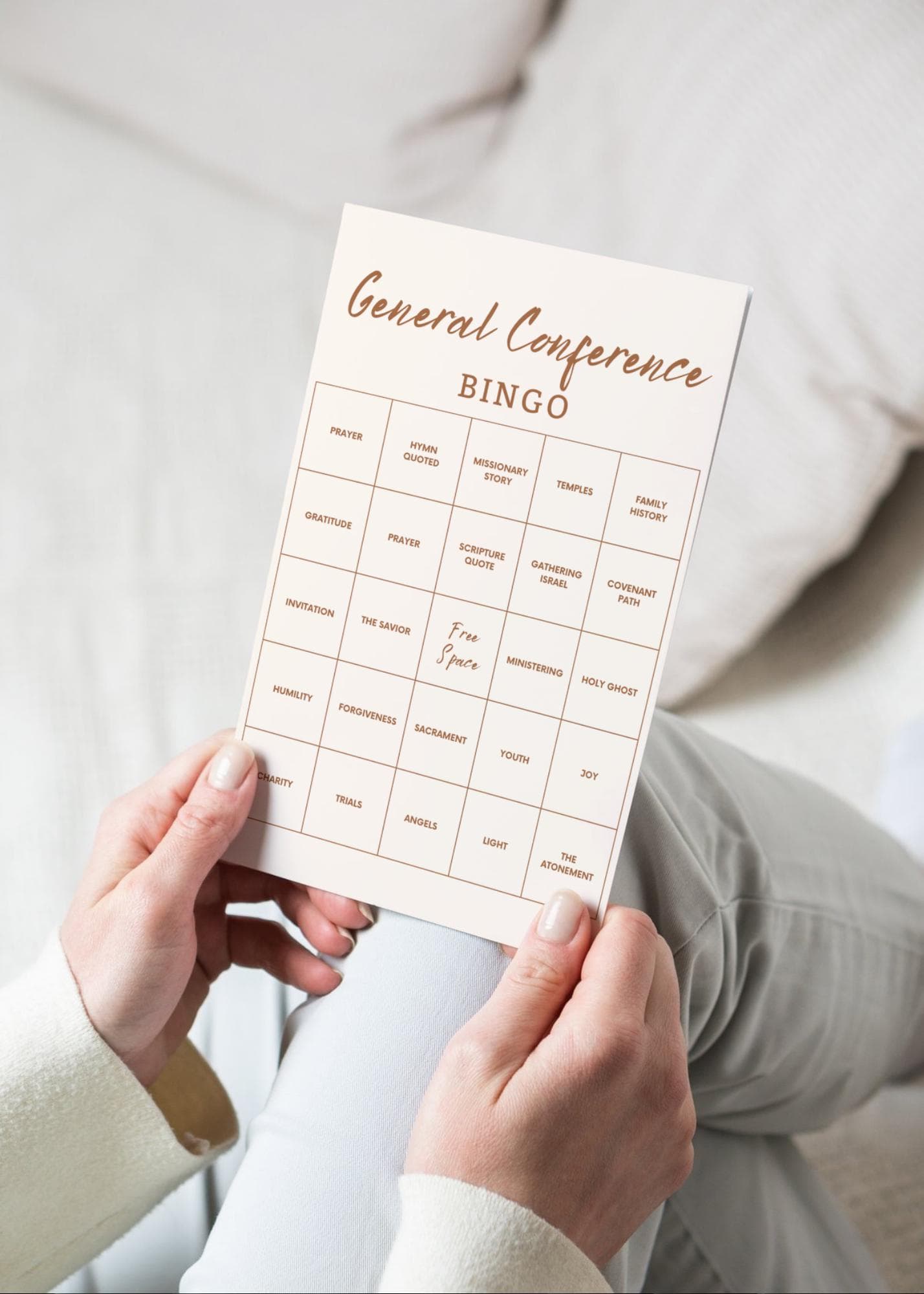 General Conference: Printable Bingo | 10 Unique Cards - image 3