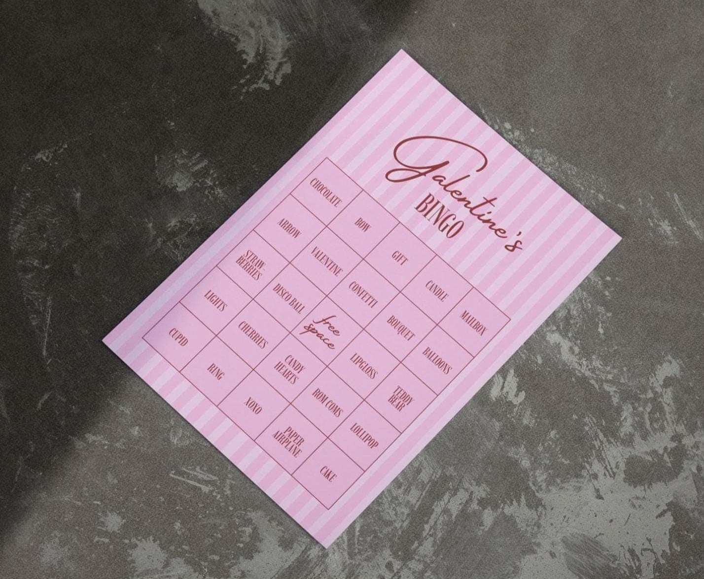 Galentine's Printable Bingo | 30 Unique Cards - image 3