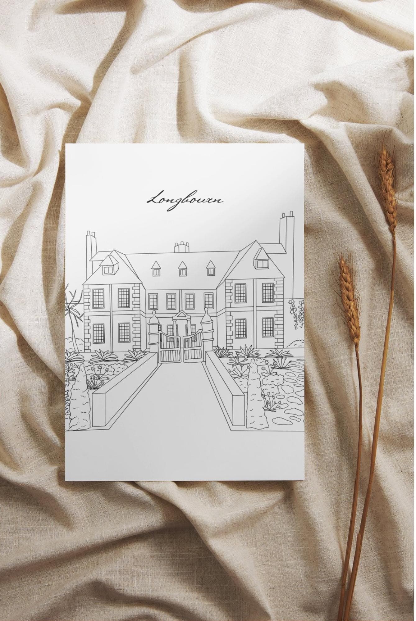 Pride and Prejudice Coloring Pages: Jane Austen Printable Scenes (Digital Download) - image 3