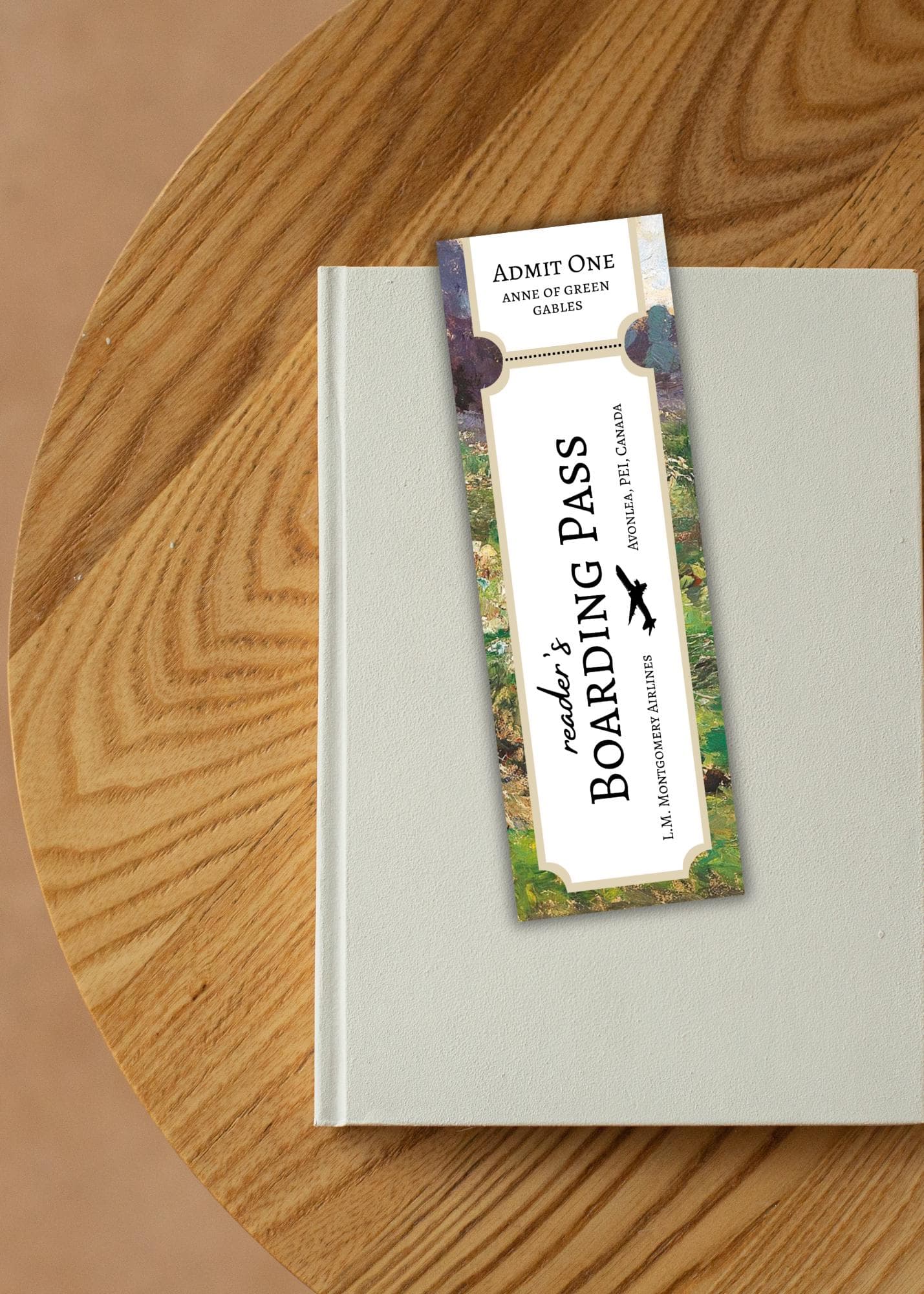 Anne of Green Gables Bookmark: Vintage Ticket to Avonlea (Digital Download) - image 3