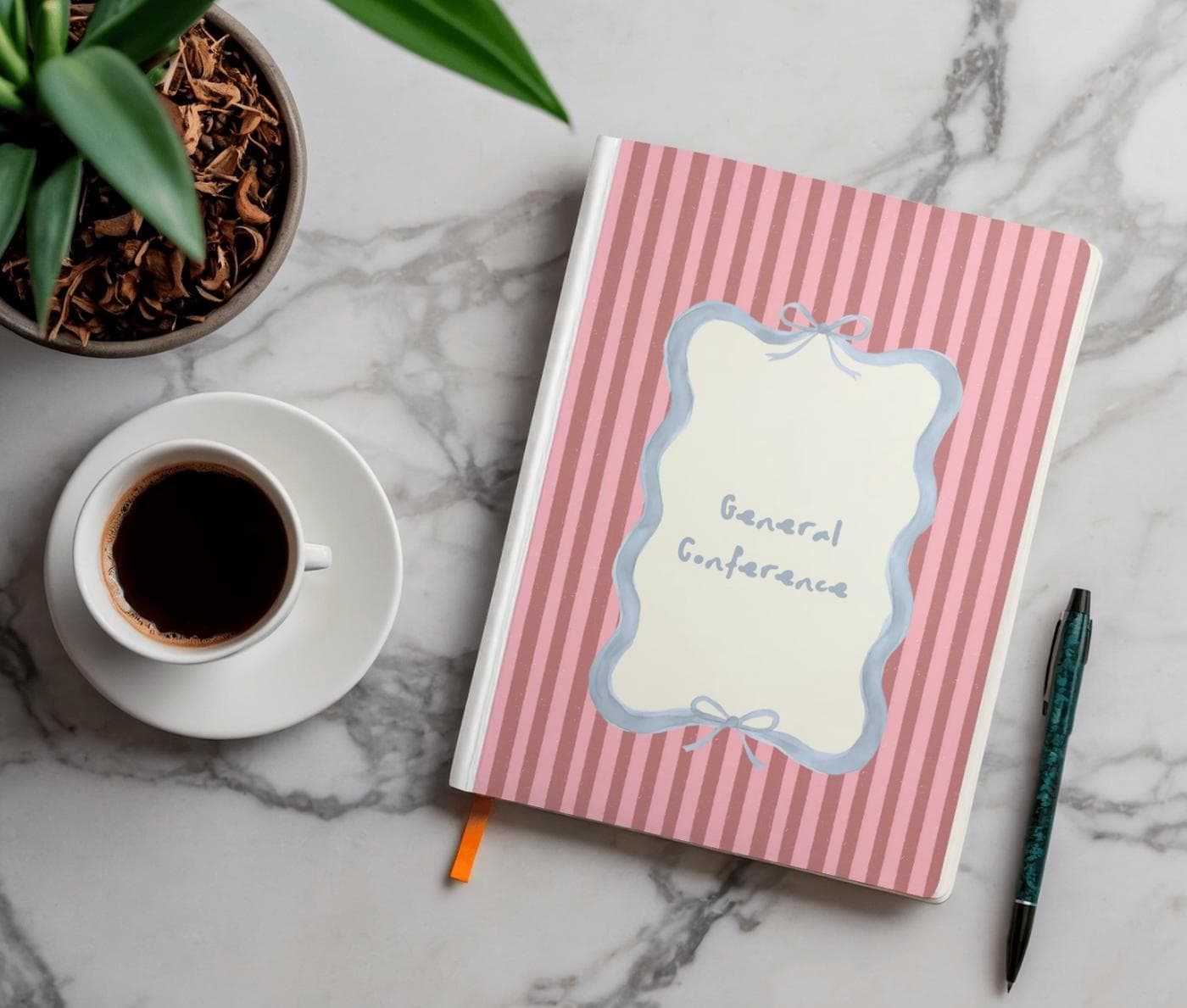 General Conference Journal Printable: Digital Download (2 Sizes Available)