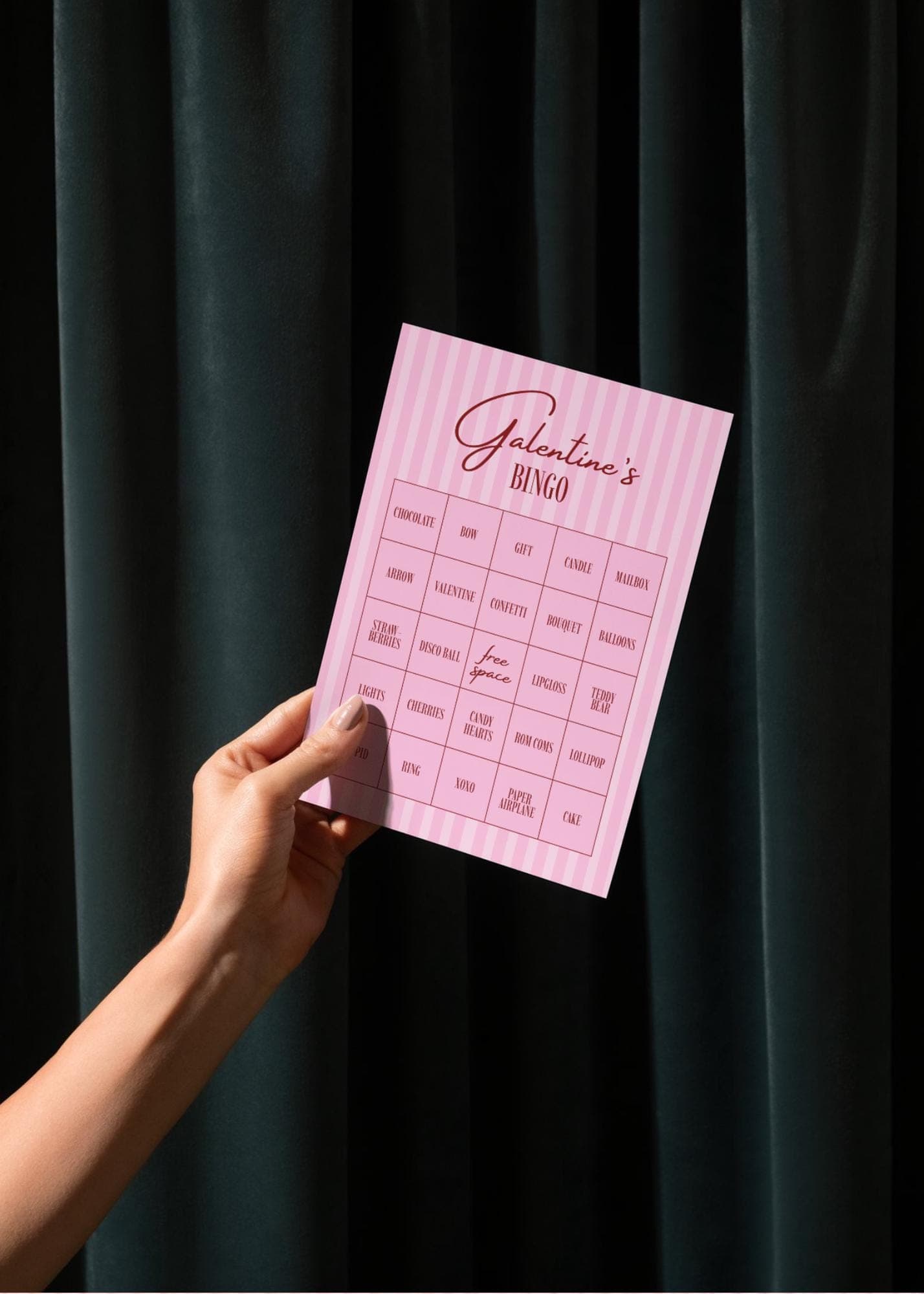 Galentine's Printable Bingo | 30 Unique Cards - image 5