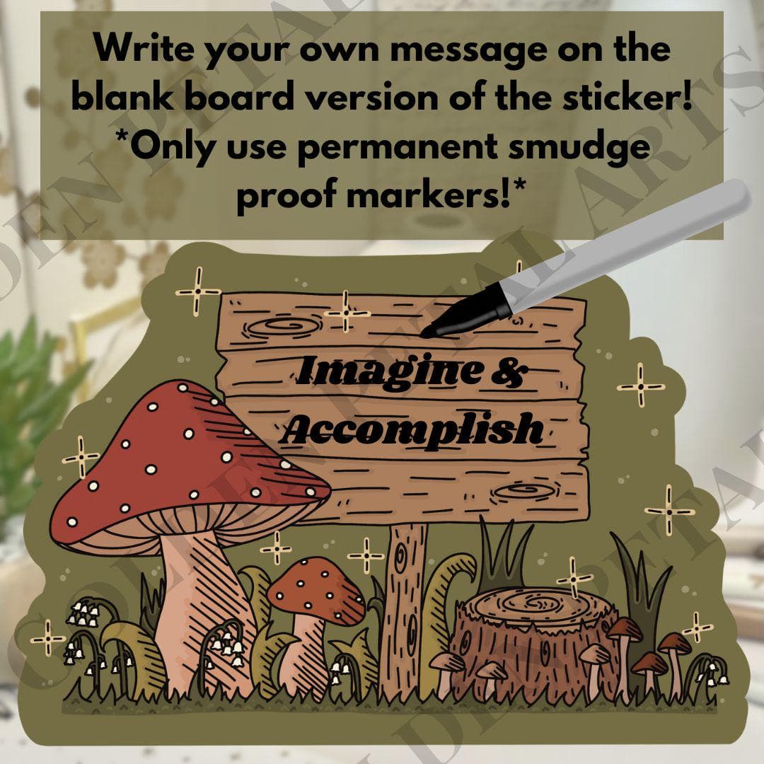 Mushroom Garden Sticker - image 2