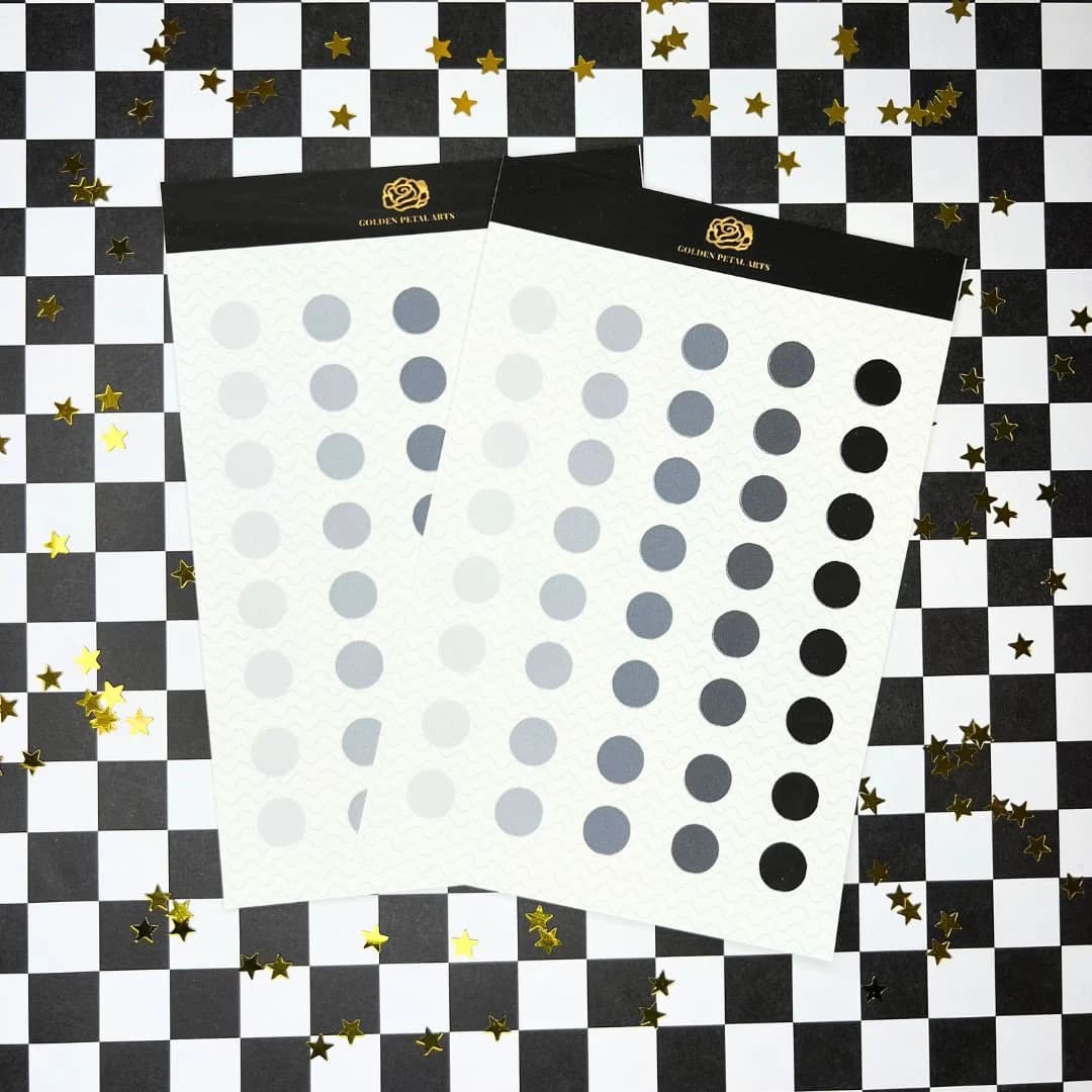 MEDIUM Gradient Circles Sticker Sheet (1 pc) (MORE COLORS) - image 4