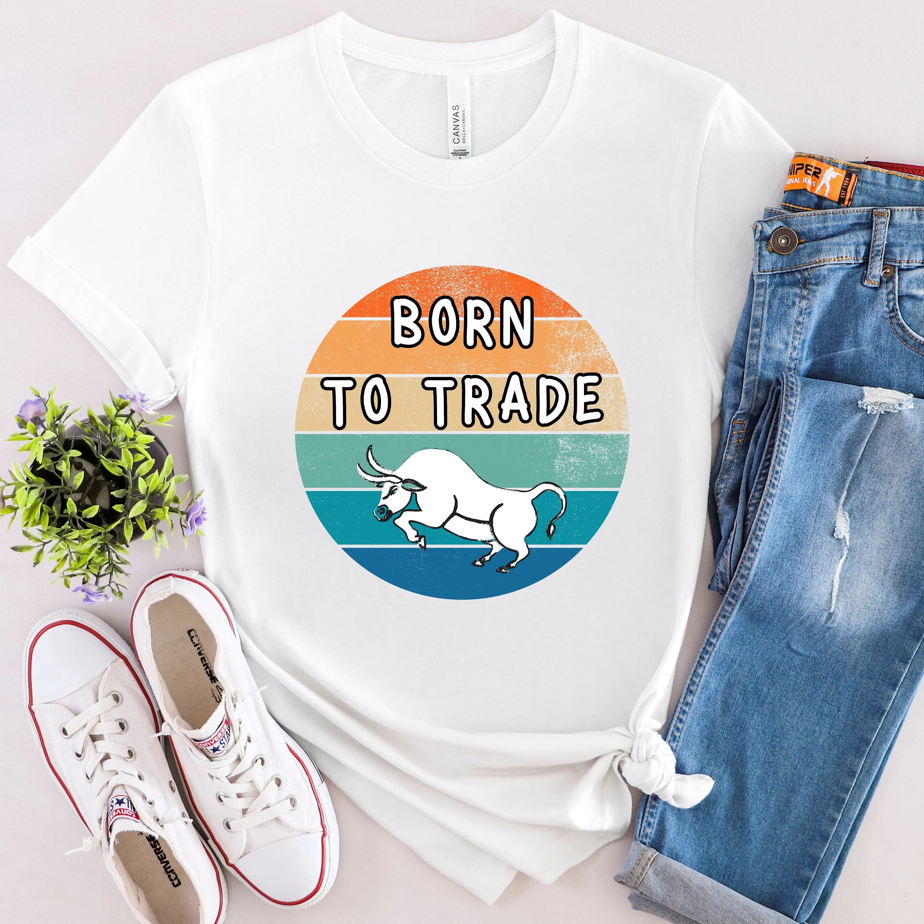 Stock Trader shirt, Stock Market Trading Tshirt, Stocks Market Forex shirt, Stock Trading Nasdaq Bullish Options Investor T-shirt, S-2XL