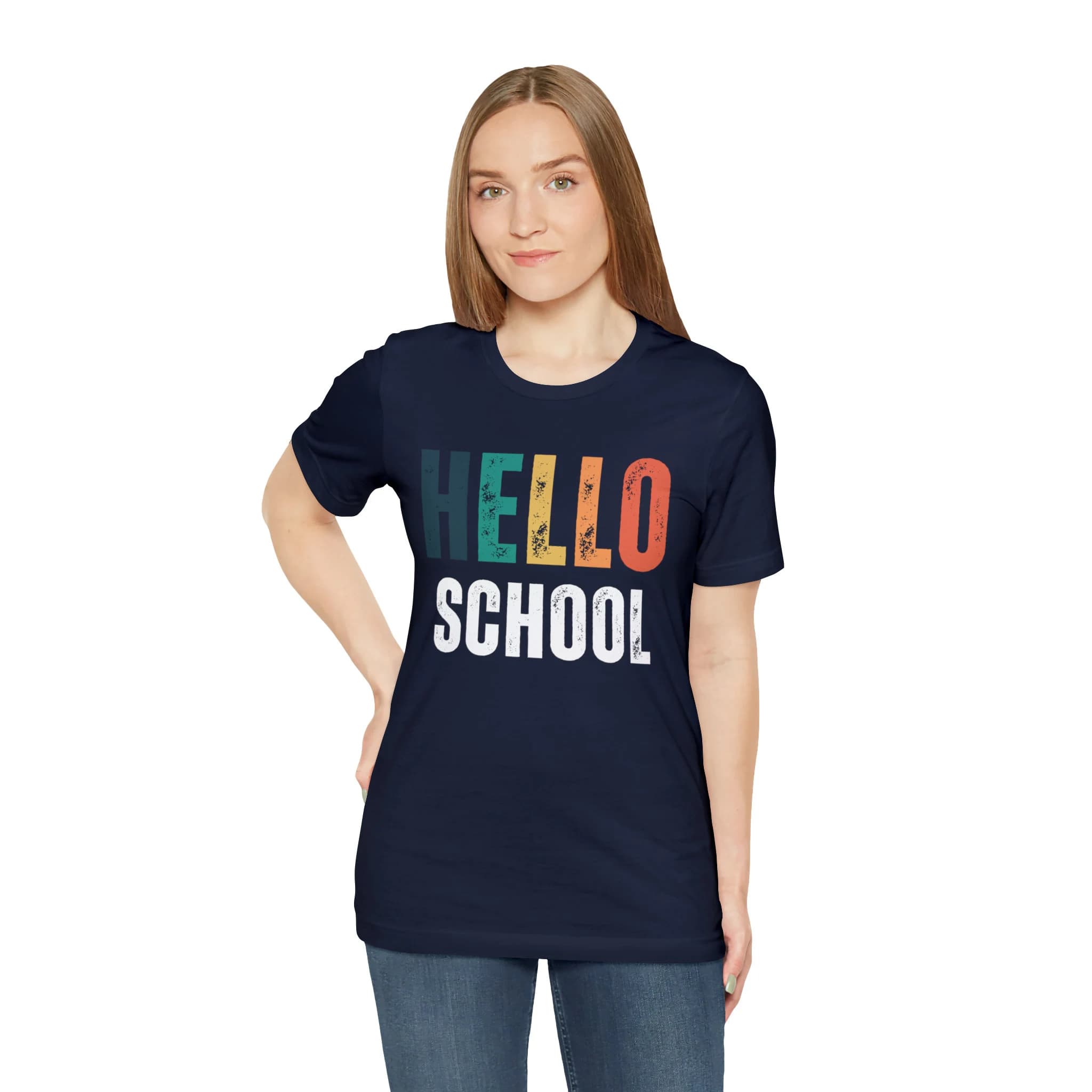 Hello School Shirt, Back to school shirt, Teacher shirt, cute elementary teacher shirt, first day of school teacher shirt - image 3