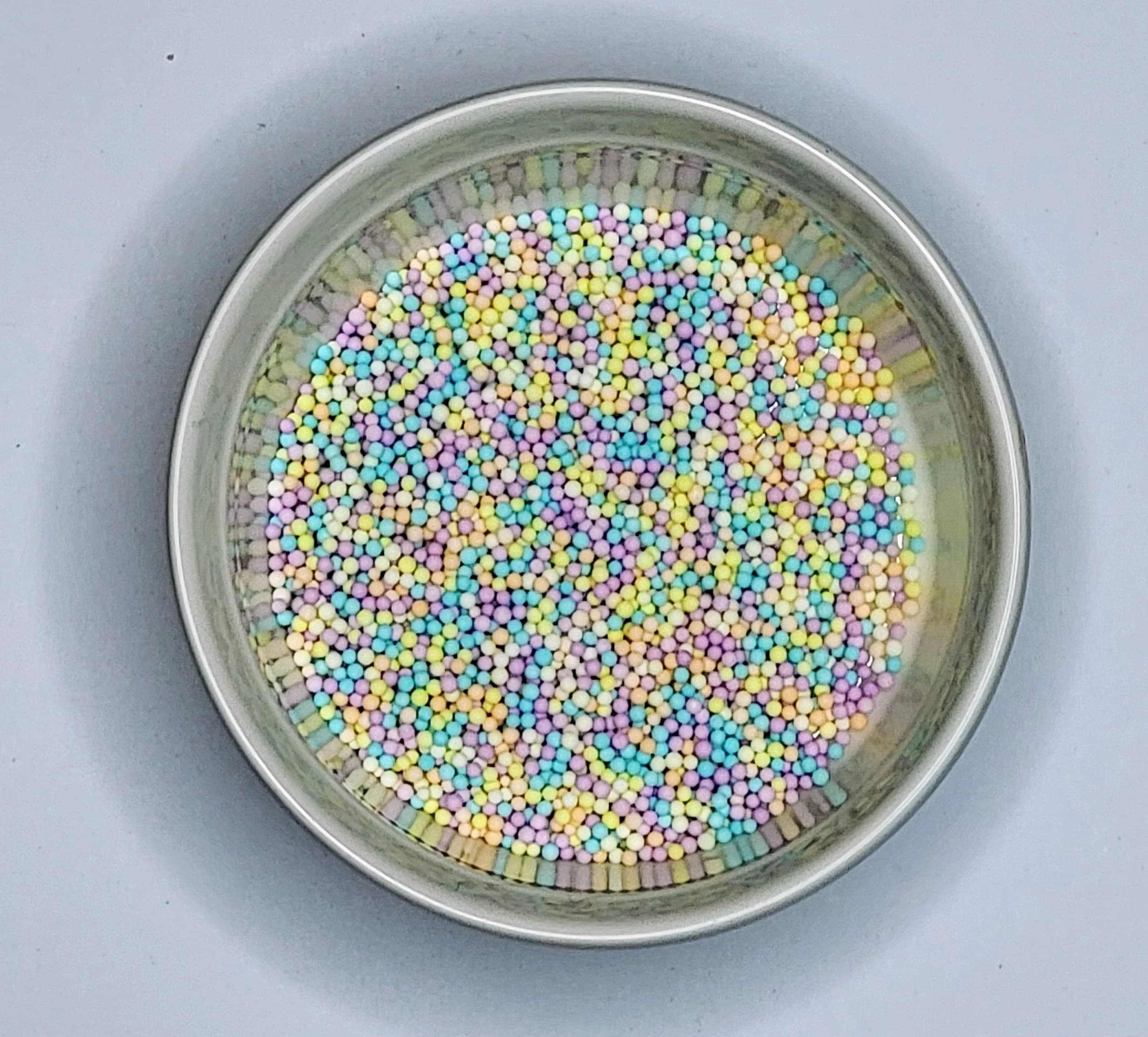 Pastel Edible Sprinkles: Mixed Pearls for Cake Baking (Gluten Free)
