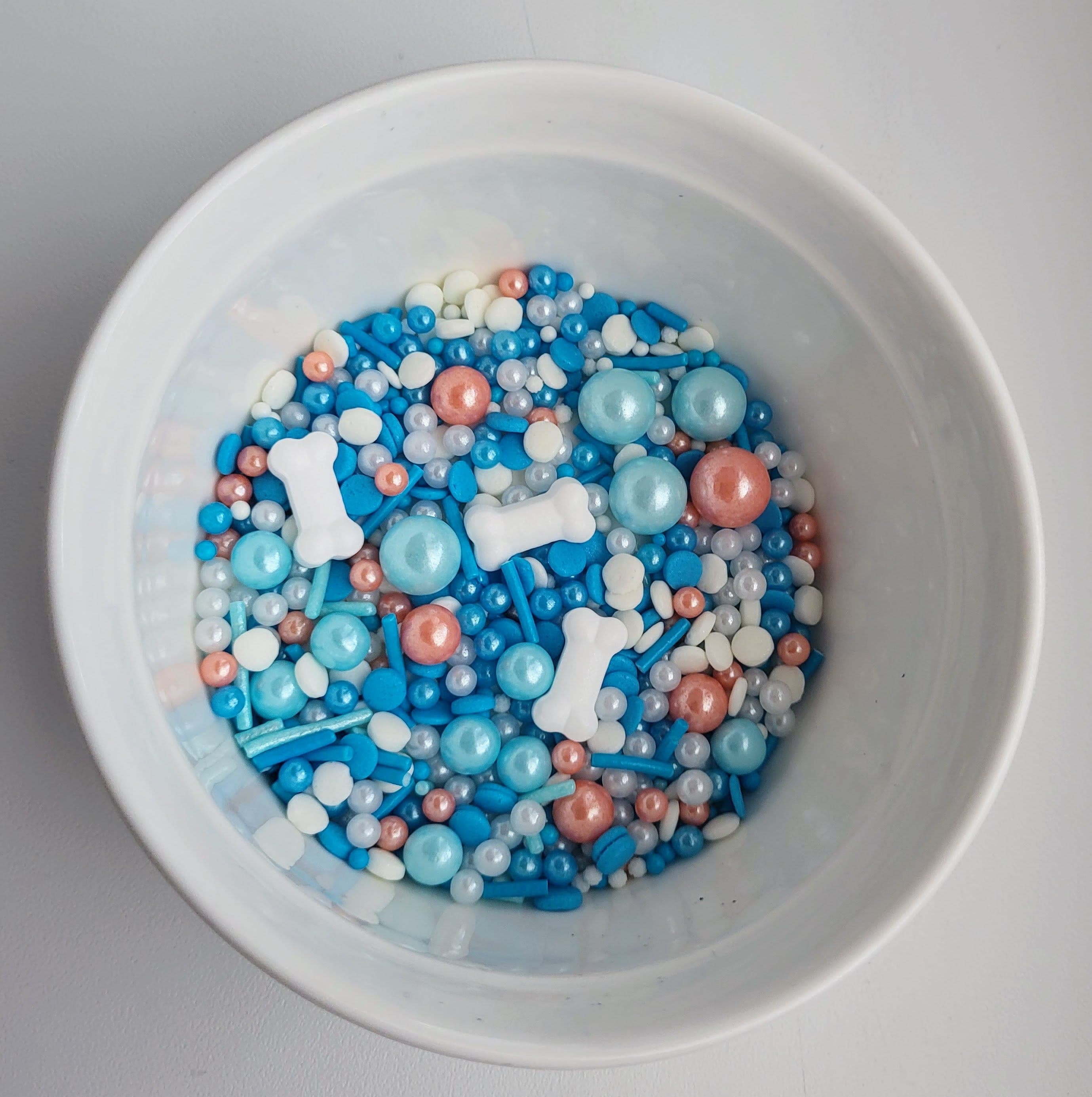 Bone Sprinkles Mix: Paw Patrol Cake Decoration, Vegan & Gluten Free