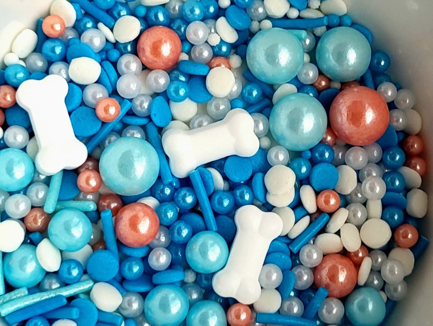 Bone Sprinkles Mix: Paw Patrol Cake Decoration, Vegan & Gluten Free - image 3