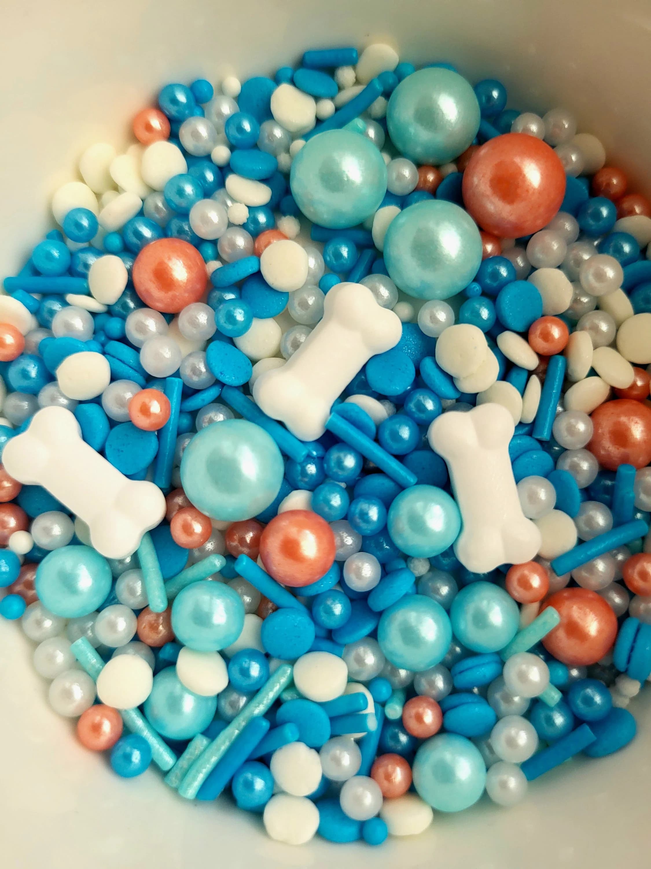 Bone Sprinkles Mix: Paw Patrol Cake Decoration, Vegan & Gluten Free - image 4