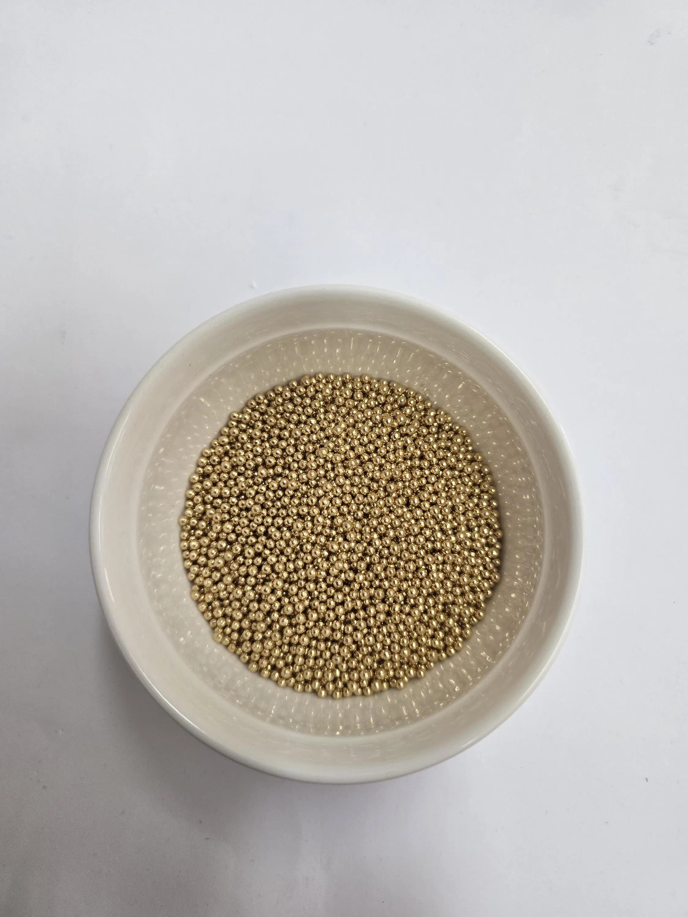 Edible Gold Pearl Sprinkles: 2mm Vegan Cake Cupcake Decorations