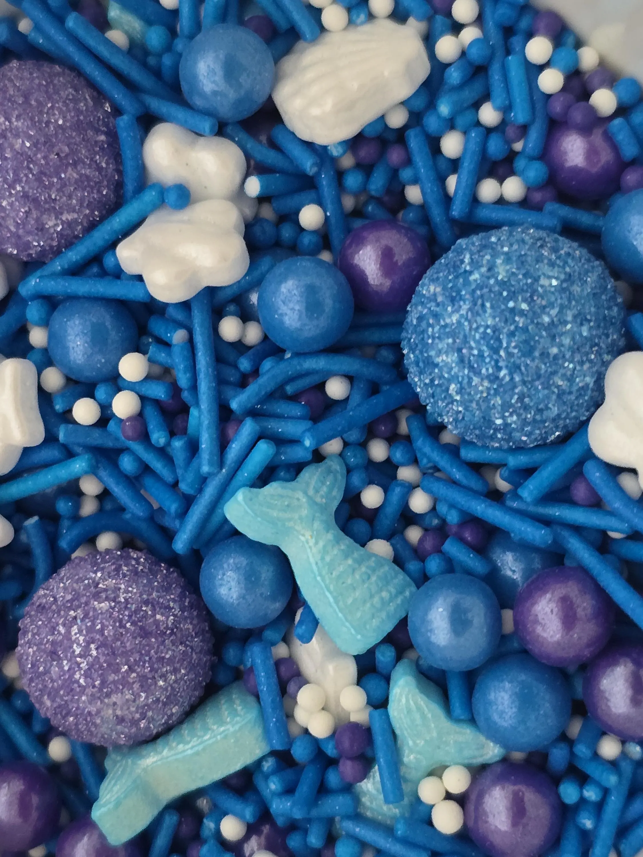 Mermaid Tails Sprinkle Mix: Edible Cake & Cupcake Decoration - image 5