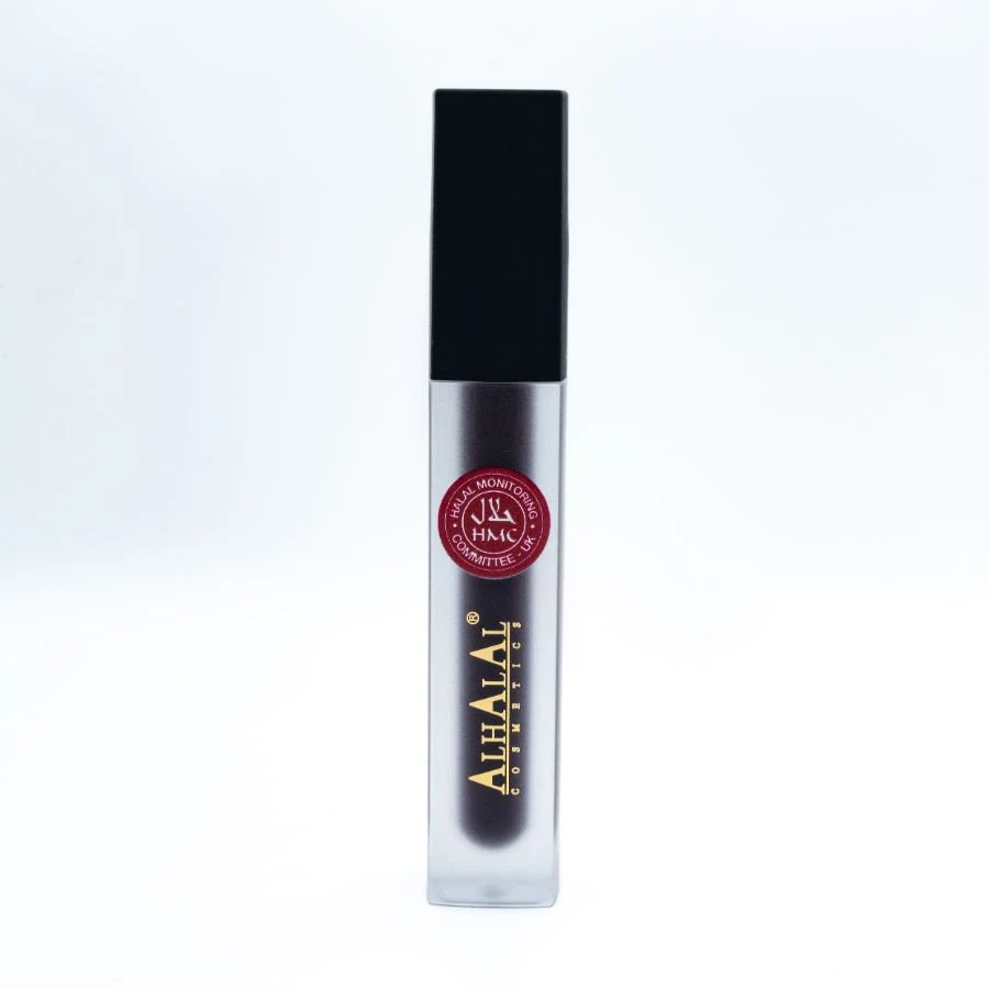 Halal Matte Liquid Lipstick – Long Lasting, Vegan, Cruelty-Free Smooth Finish (AL-60 SANA)