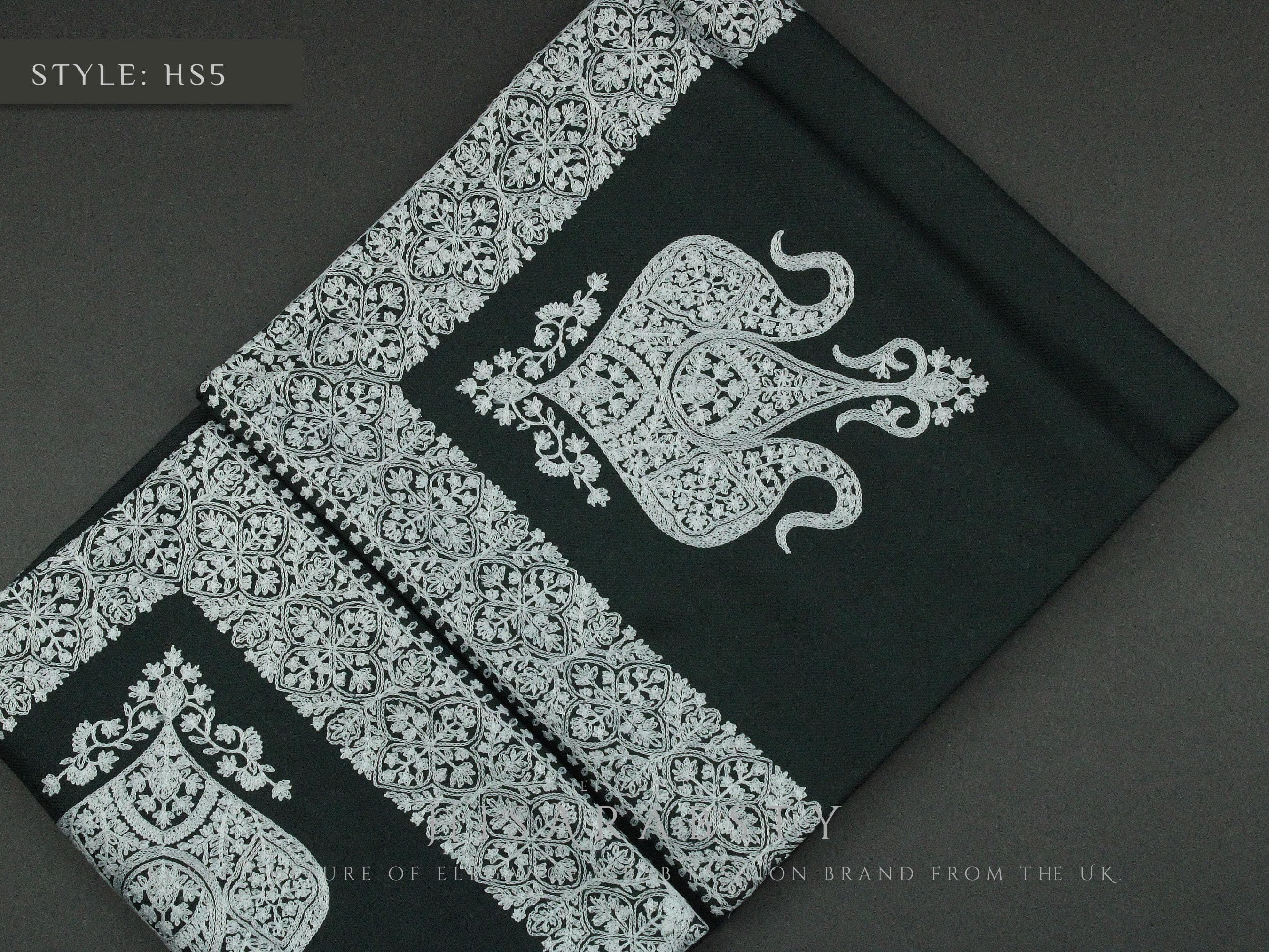 Rare Green Authentic Yemeni Shemagh Embroidered Scarf Amazing Keffiyeh Imamah Turban Eid Outfit Islamic Attire Gift Ghutra Headwear - image 4