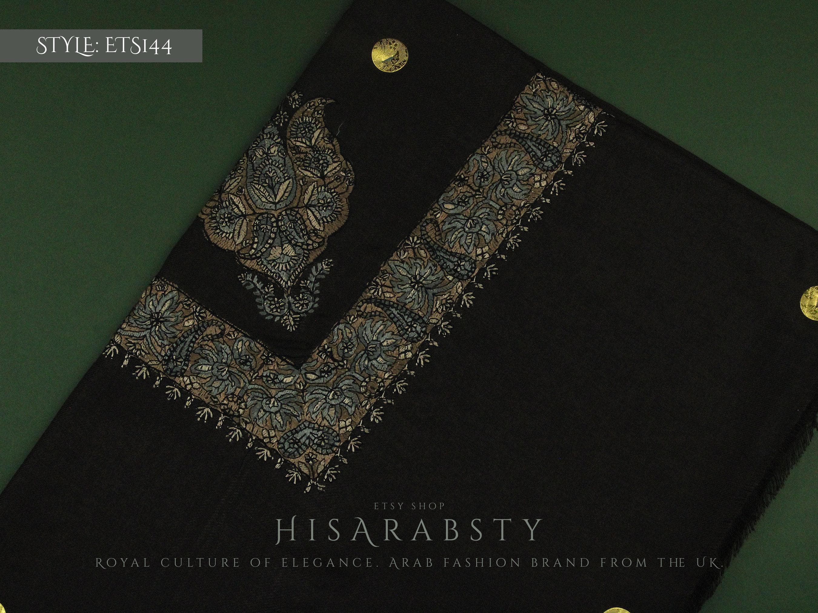 Rare Dark Brown Colour Authentic Yemeni Shemagh Embroidered Scarf Amazing Keffiyeh Imamah Turban Outfit Islamic Attire Gift Ghutra Headwear - image 3