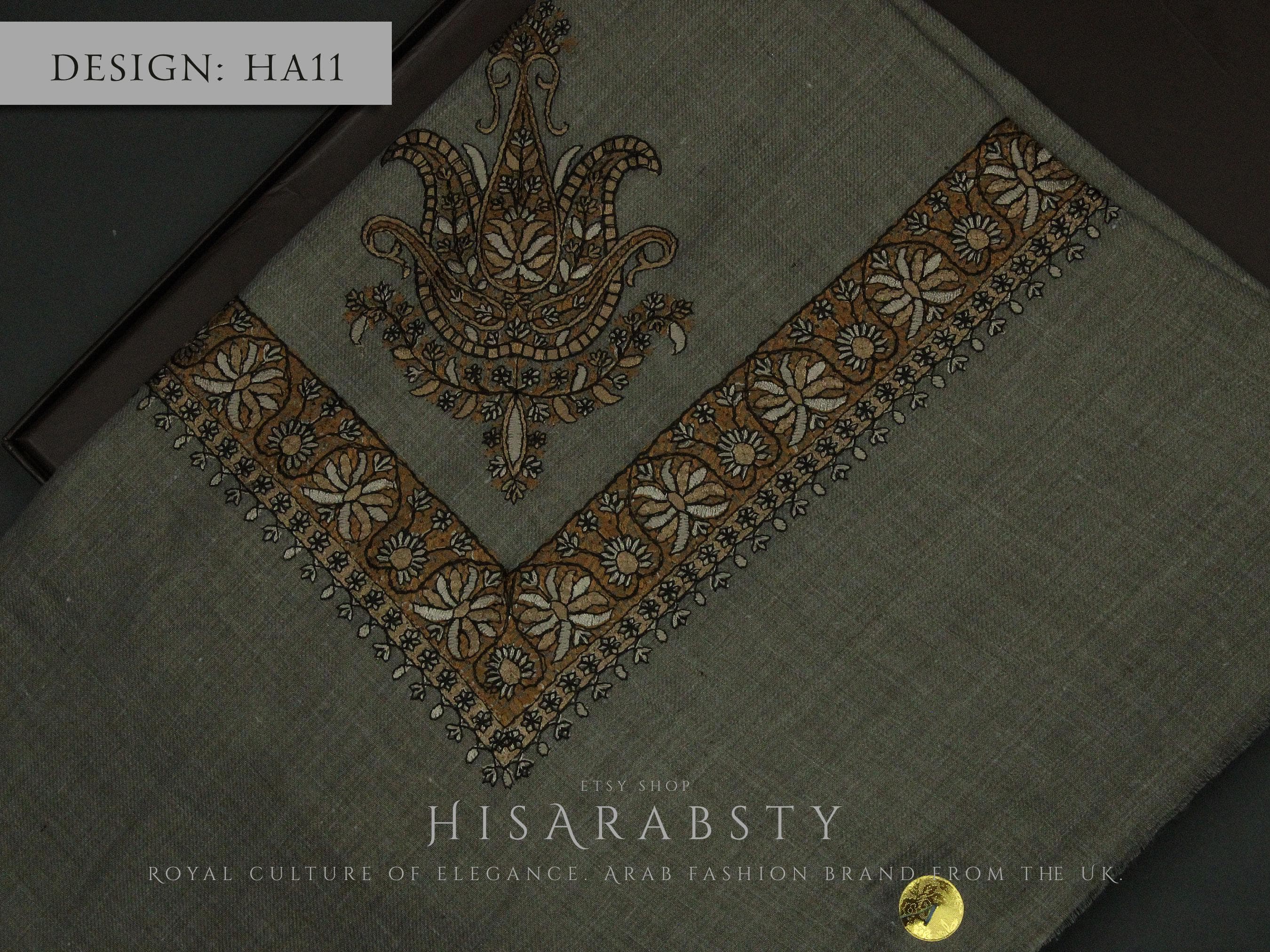 Rare Authentic Yemeni Shemagh Embroidered Scarf Amazing Premium Keffiyeh Imamah Turban Outfit Islam Attire Gift Ghutra Modest Headwear - image 3