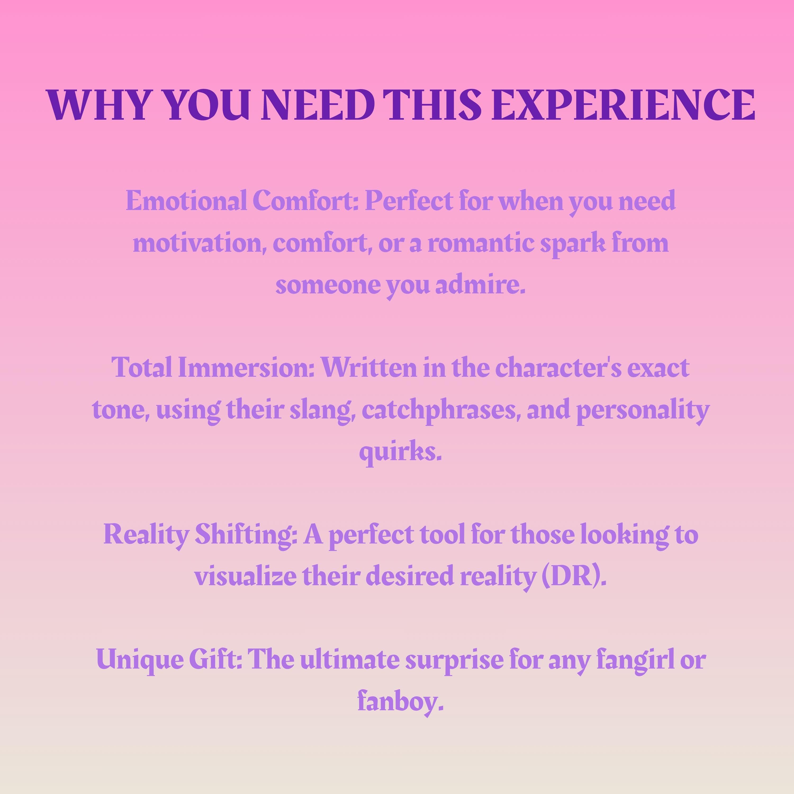 Custom Comfort Character Letter, Personalized Fictional Letter, Digital Download PDF - image 4