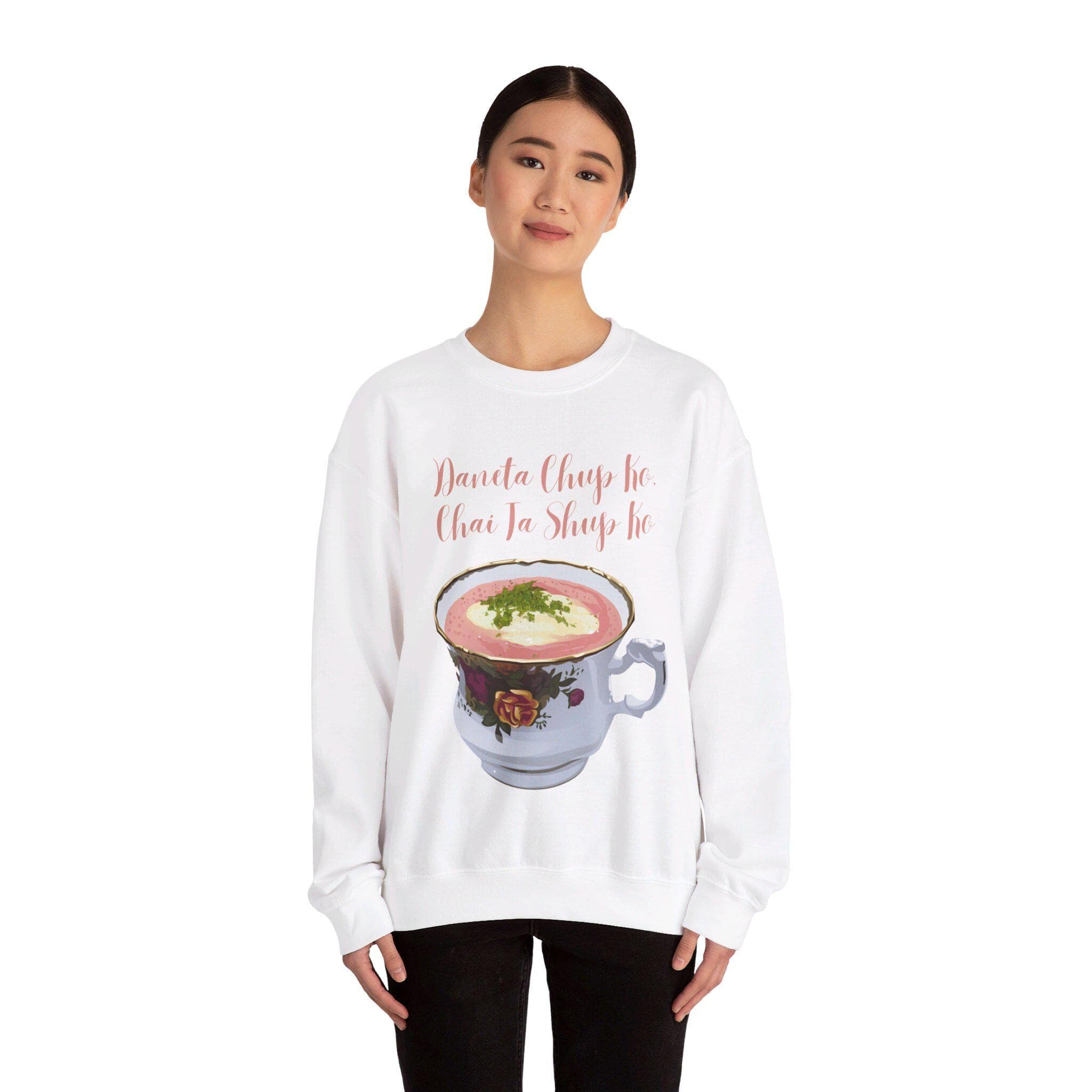 Daneta Chup Ko, Chai ta Shup Ko Dari Sweatshirt - image 2