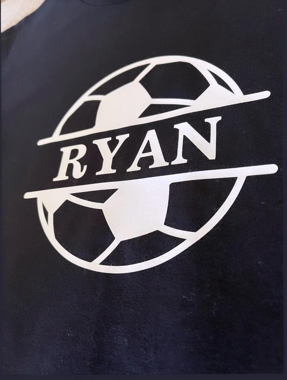 Personalized Soccer T-shirt: Custom Name, Boys Soccer Gift - image 3